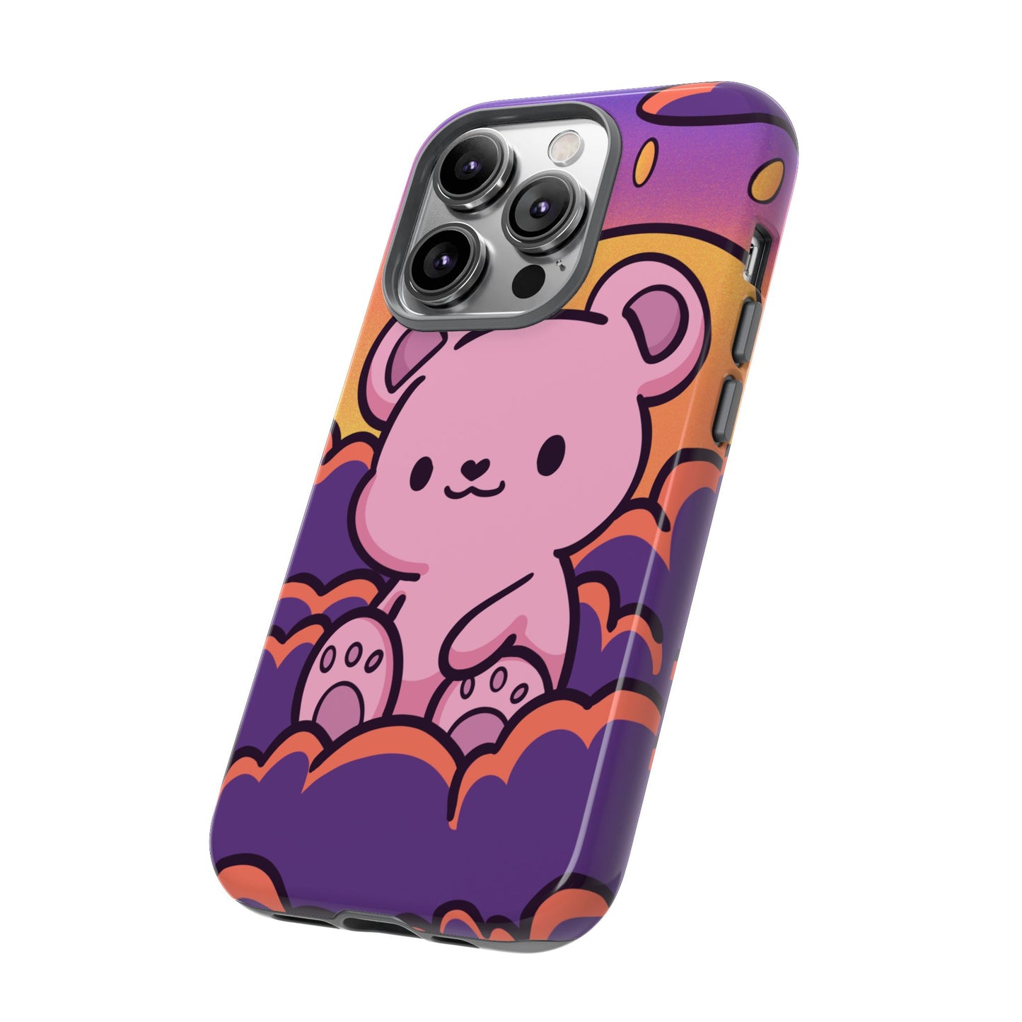Cloud Cub Sunset Sky Bear Phone Case