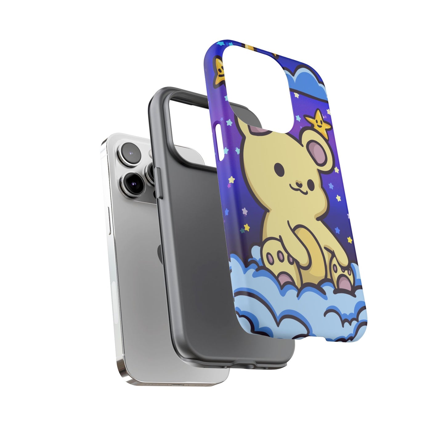 Cloud Cub Nighttime Sky Bear Phone Case