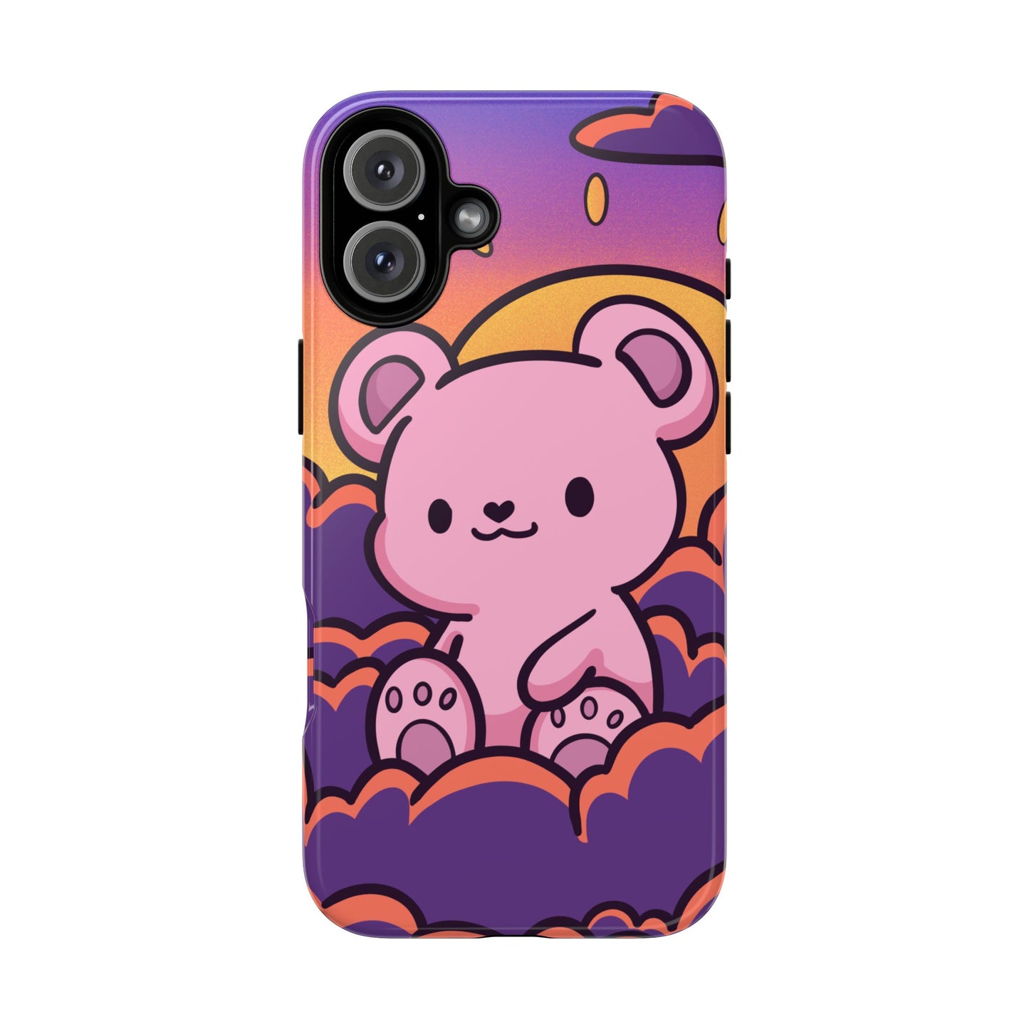Cloud Cub Sunset Sky Bear Phone Case