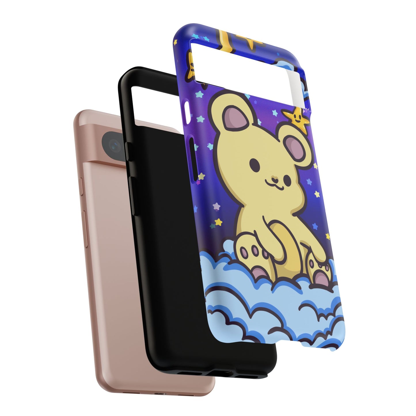 Cloud Cub Nighttime Sky Bear Phone Case