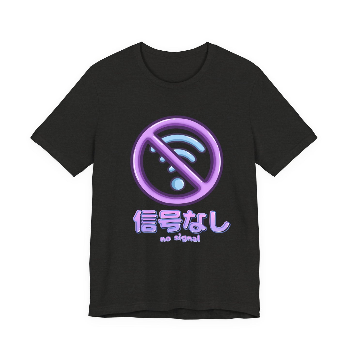 Cute No Signal Wifi T Shirt - Pink X Holic