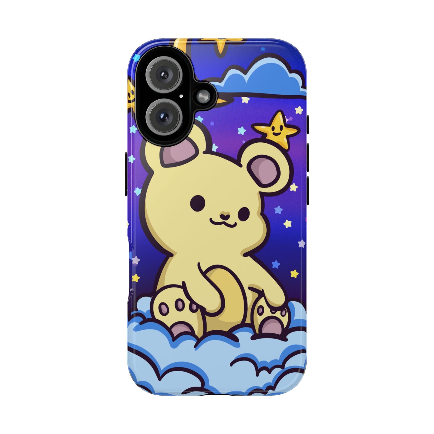 Cloud Cub Nighttime Sky Bear Phone Case