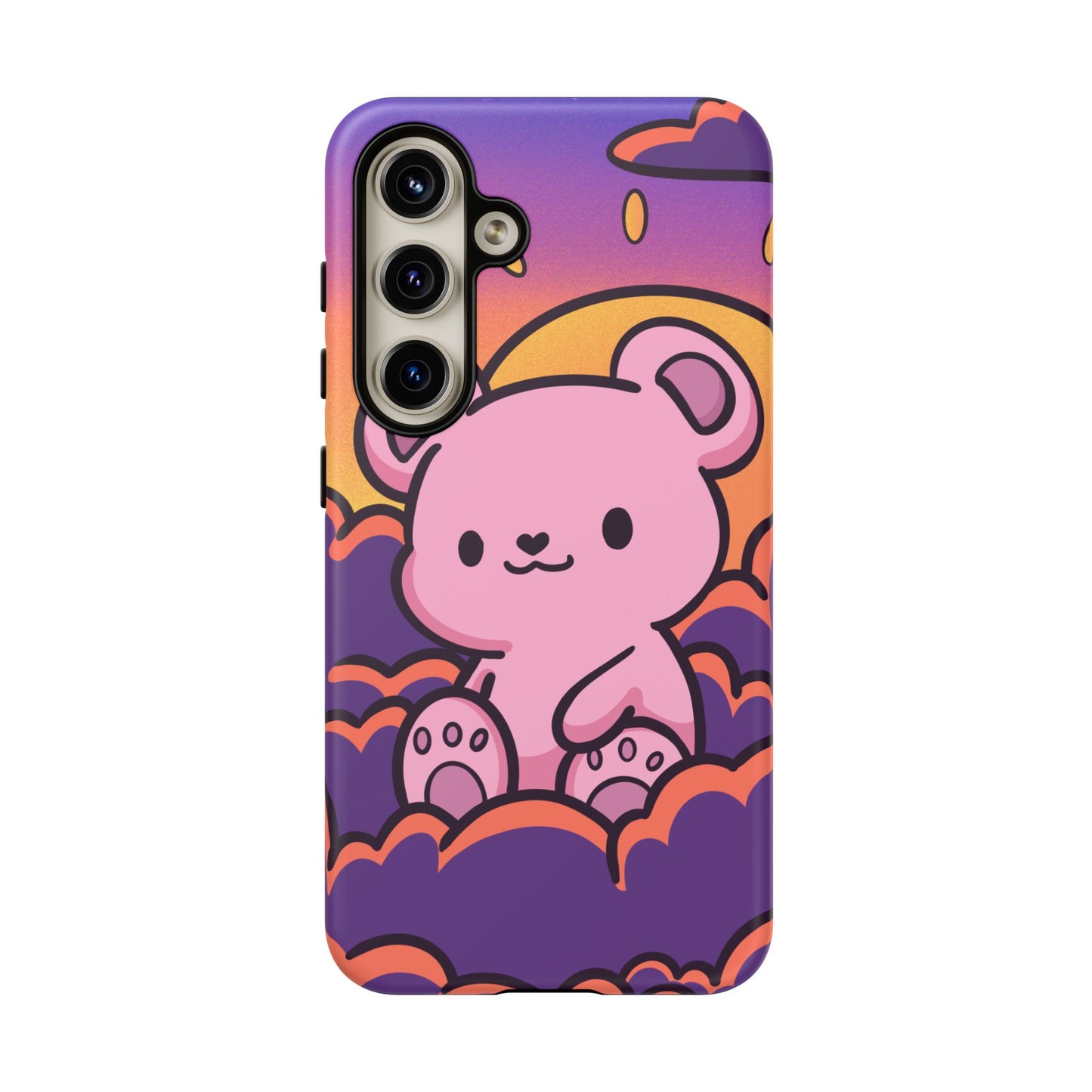 Cloud Cub Sunset Sky Bear Phone Case