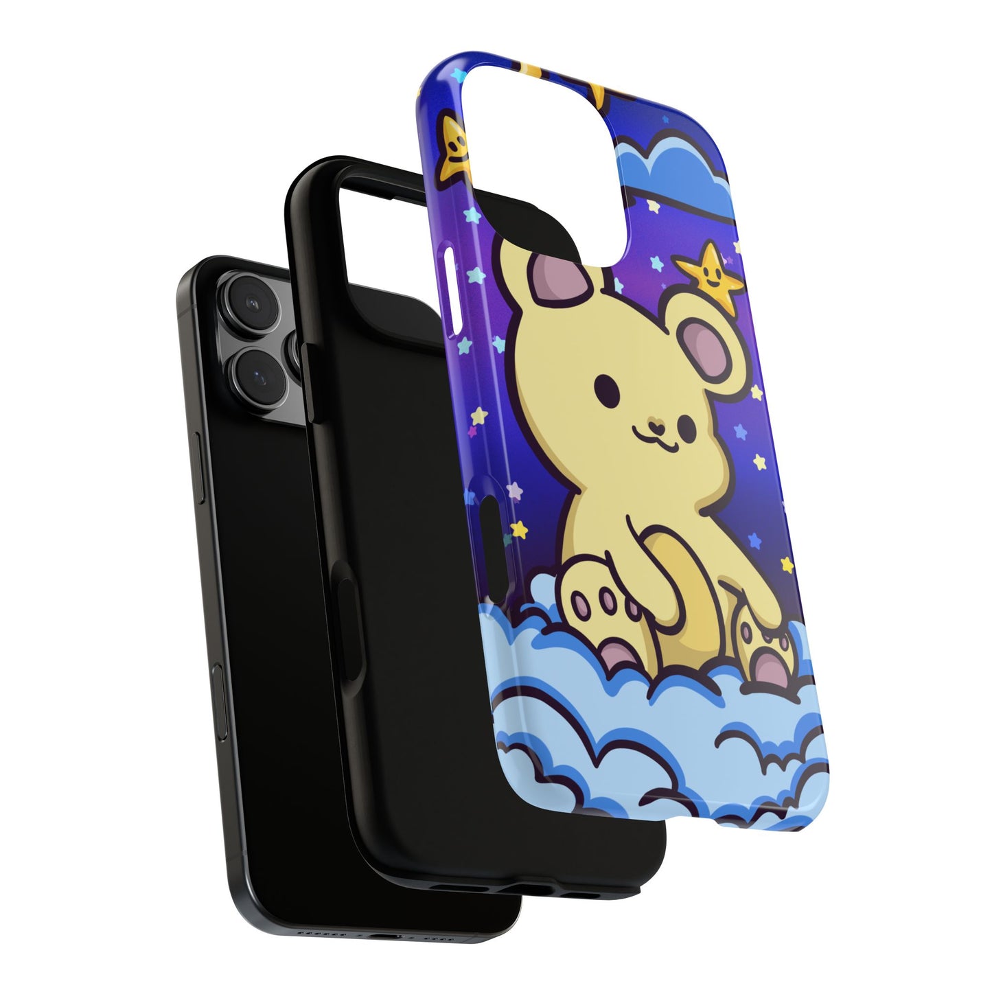 Cloud Cub Nighttime Sky Bear Phone Case