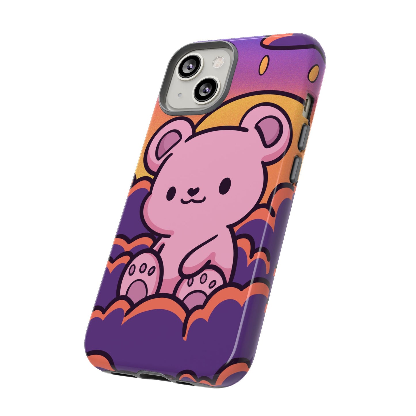 Cloud Cub Sunset Sky Bear Phone Case