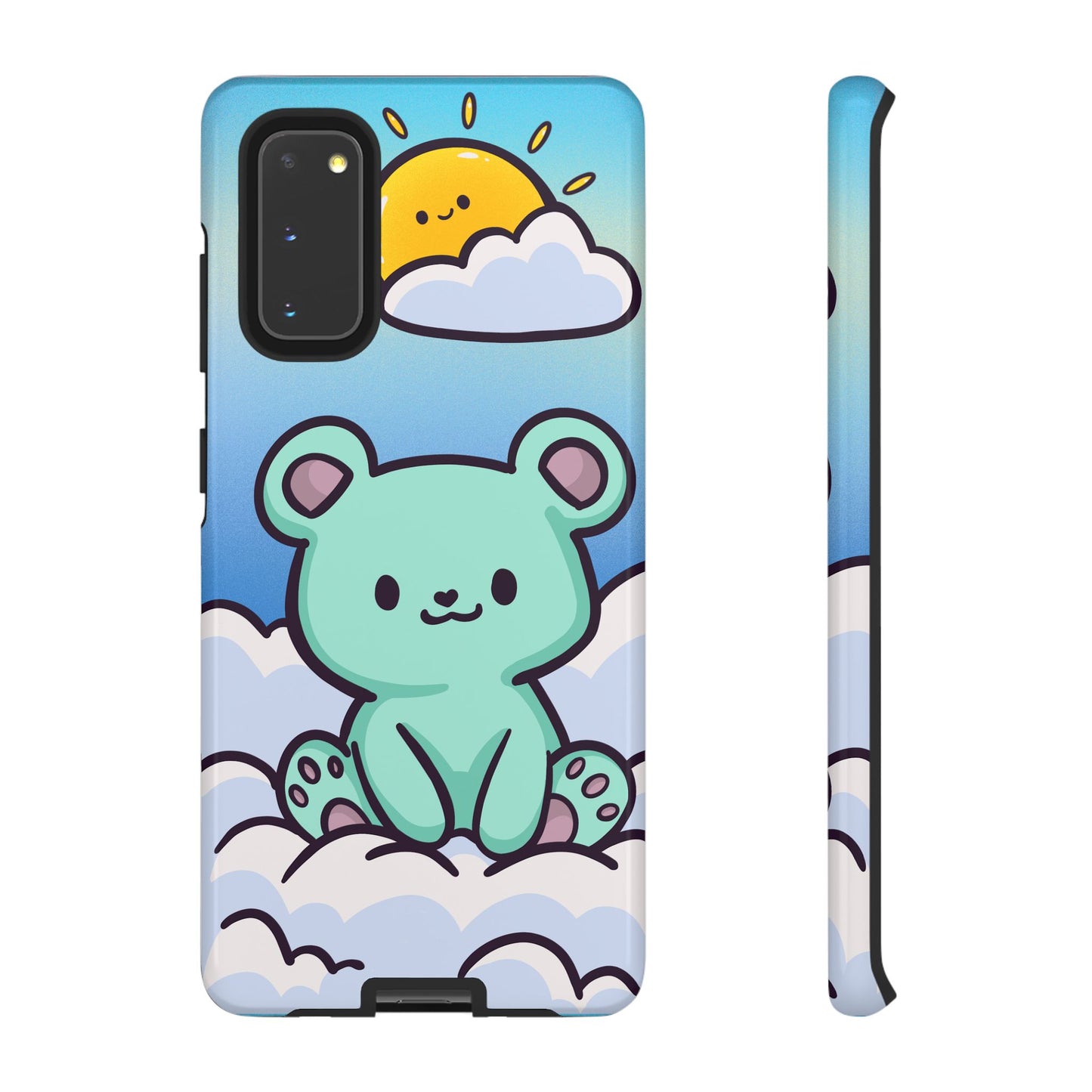 Cloud Cub Morning Sky Bear Phone Case - Pink X Holic