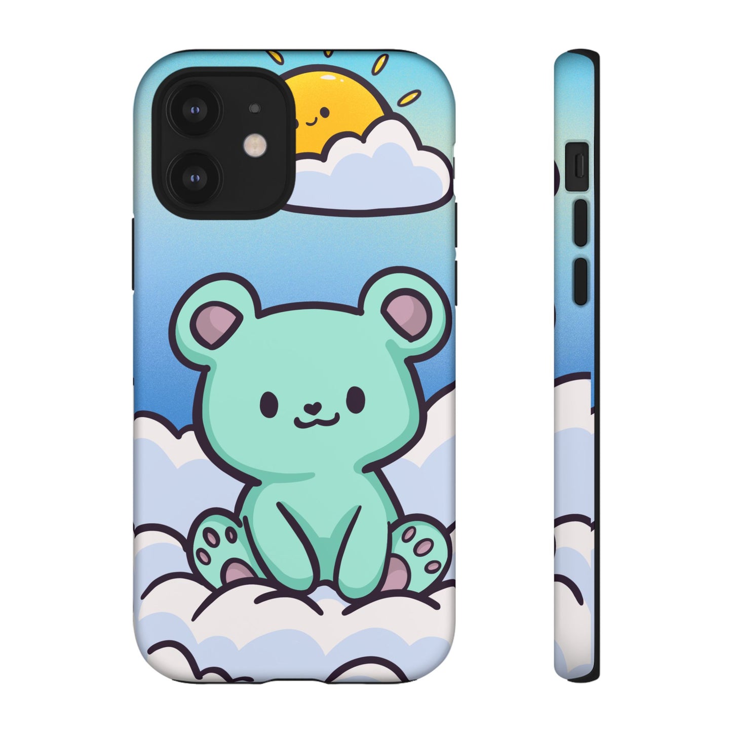 Cloud Cub Morning Sky Bear Phone Case - Pink X Holic