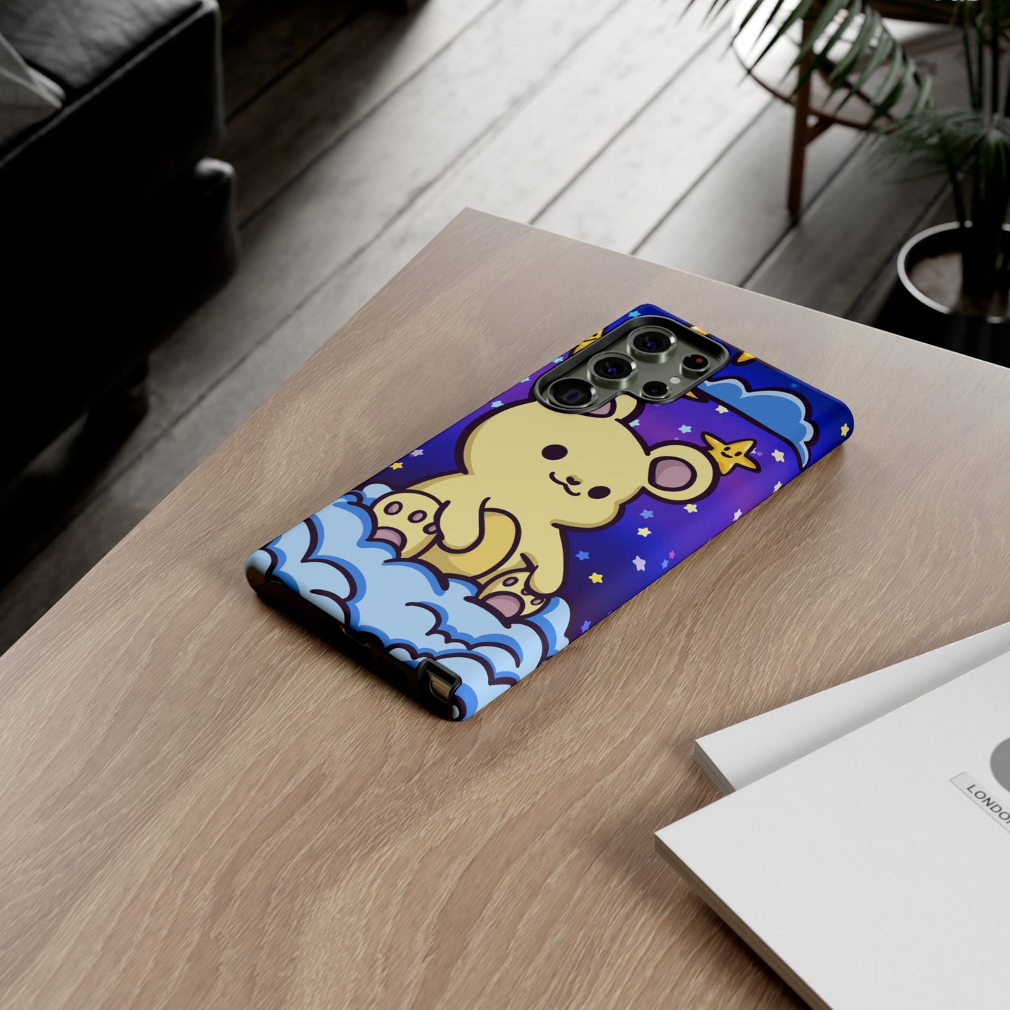 Cloud Cub Nighttime Sky Bear Phone Case