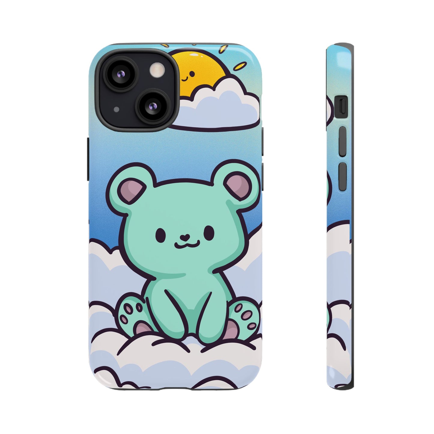 Cloud Cub Morning Sky Bear Phone Case - Pink X Holic