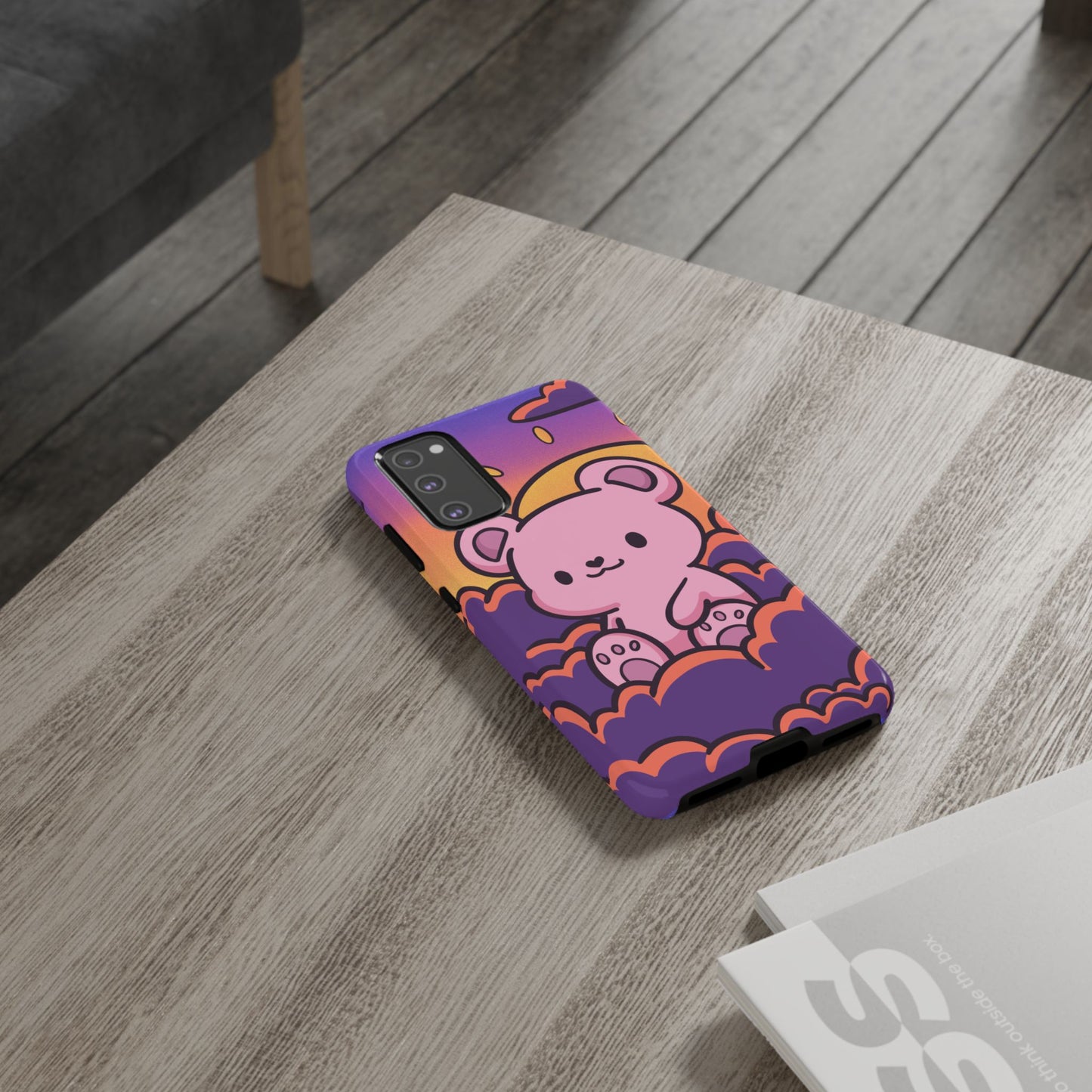 Cloud Cub Sunset Sky Bear Phone Case