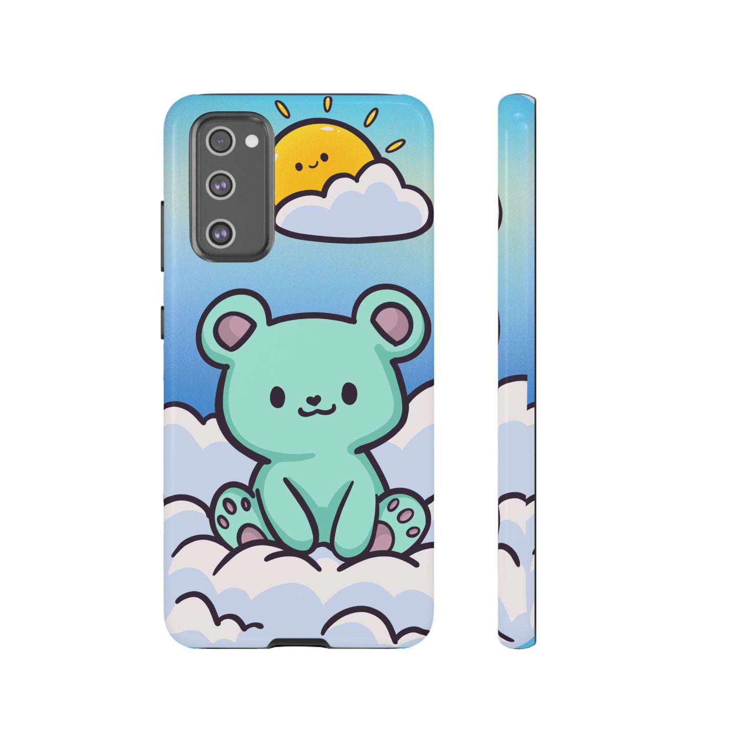 Cloud Cub Morning Sky Bear Phone Case - Pink X Holic