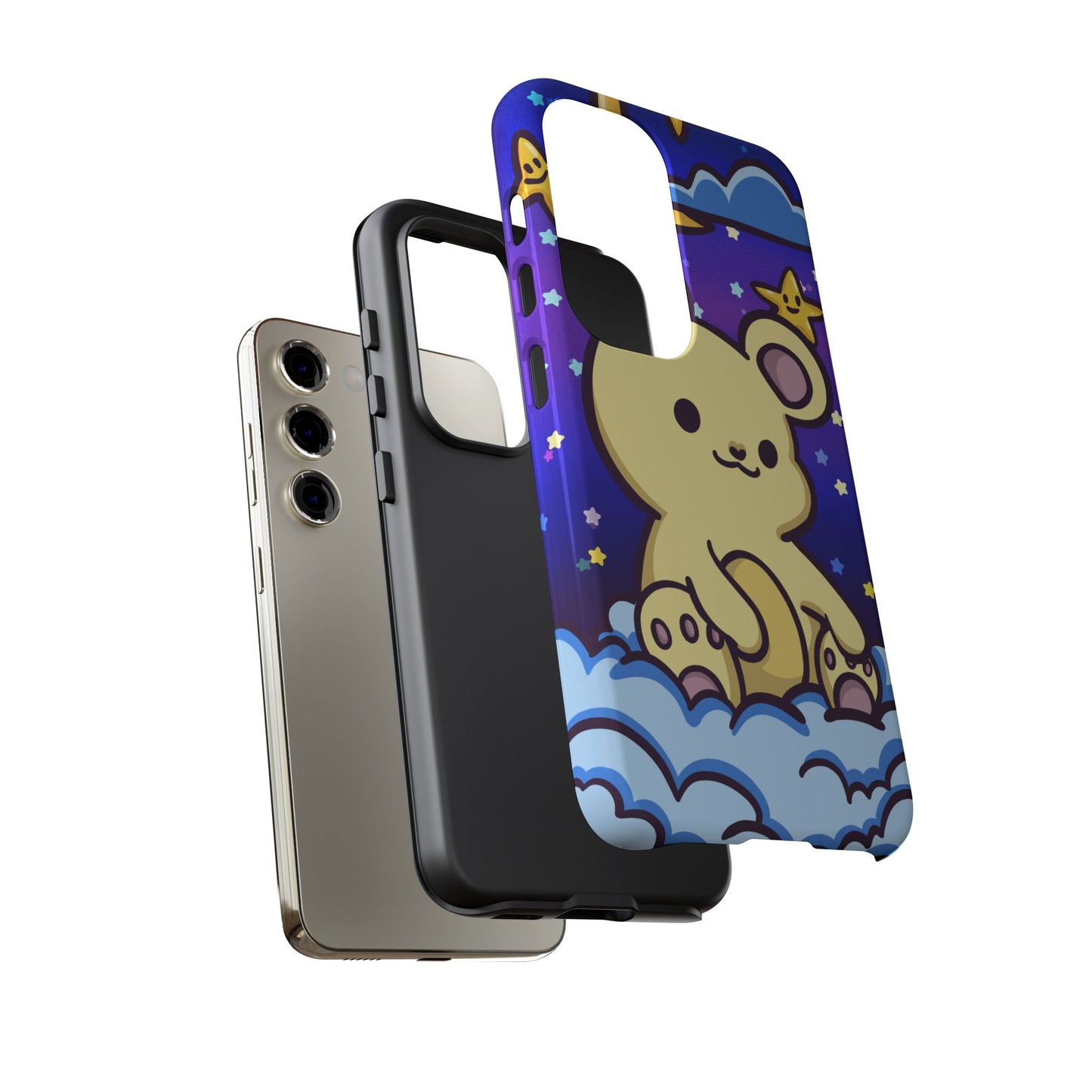 Cloud Cub Nighttime Sky Bear Phone Case