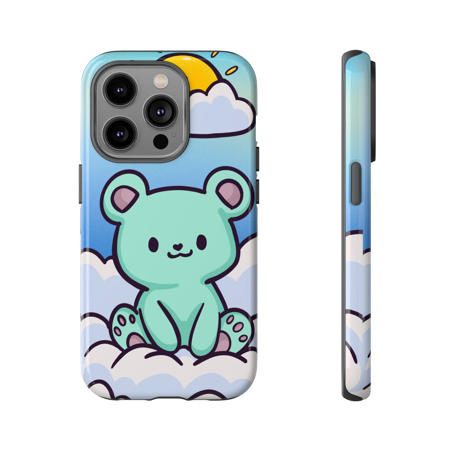 Cloud Cub Morning Sky Bear Phone Case - Pink X Holic