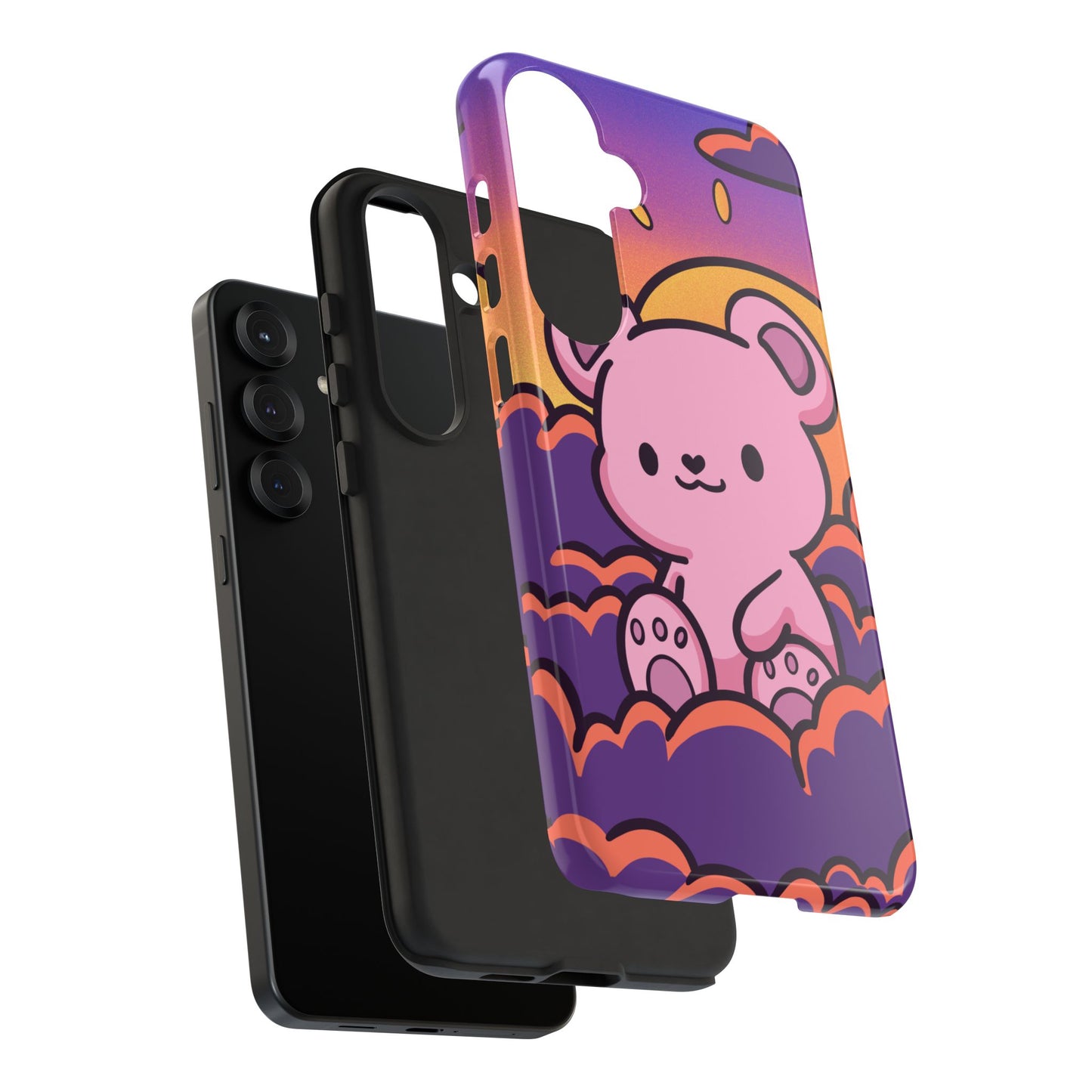 Cloud Cub Sunset Sky Bear Phone Case