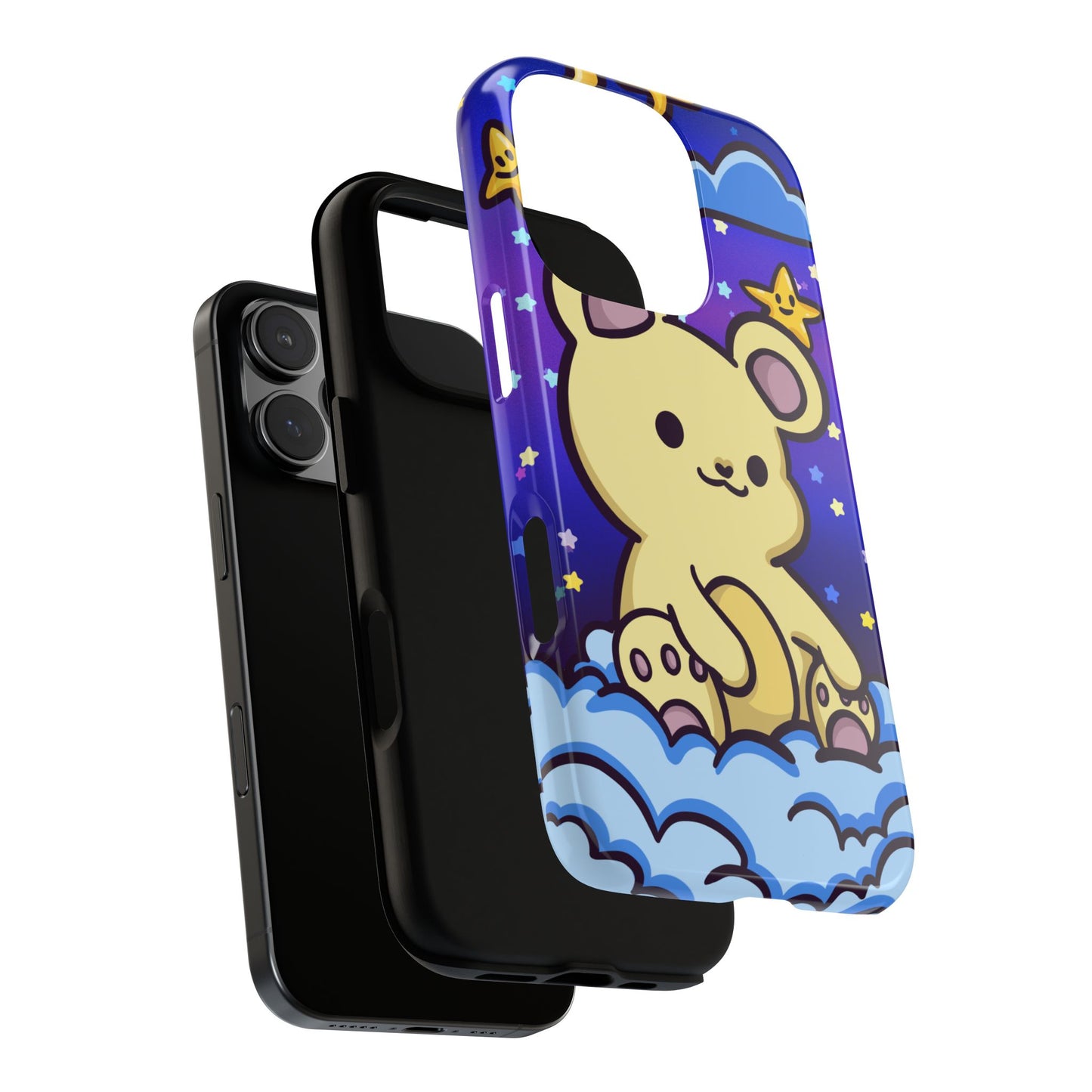 Cloud Cub Nighttime Sky Bear Phone Case