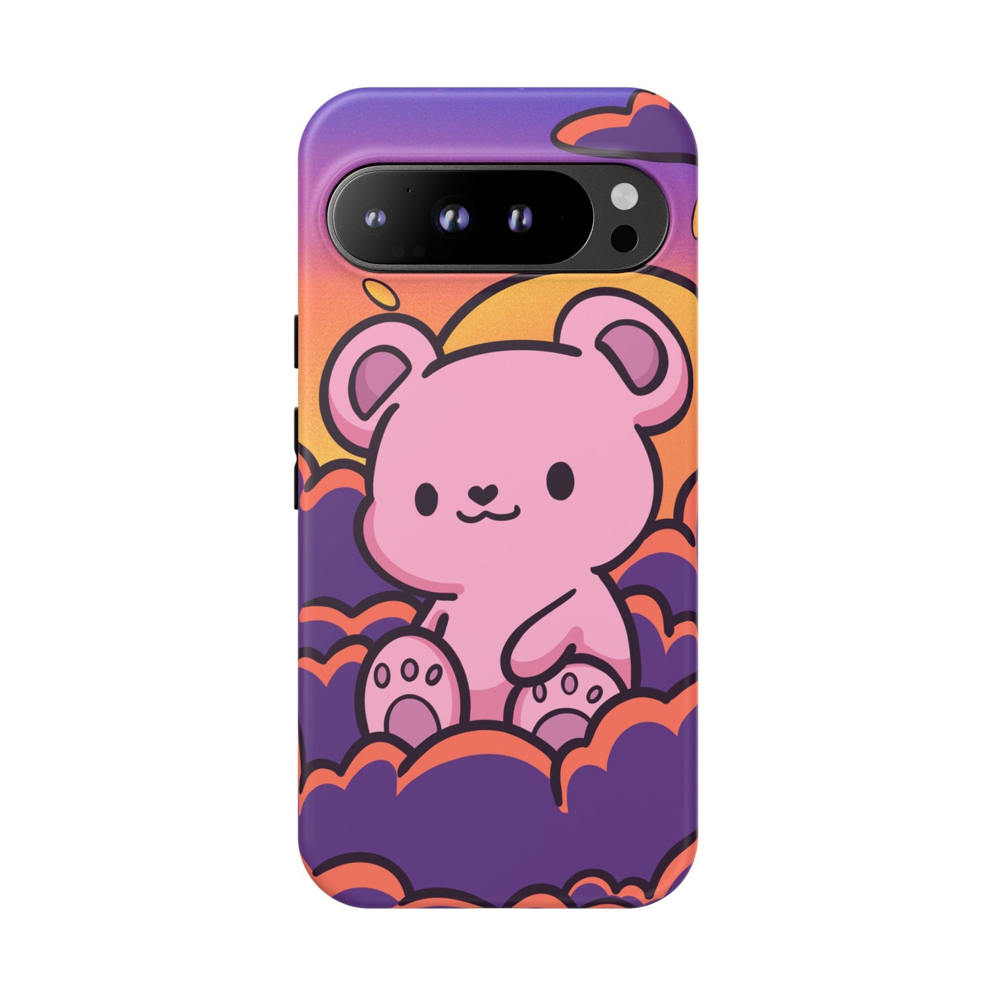 Cloud Cub Sunset Sky Bear Phone Case