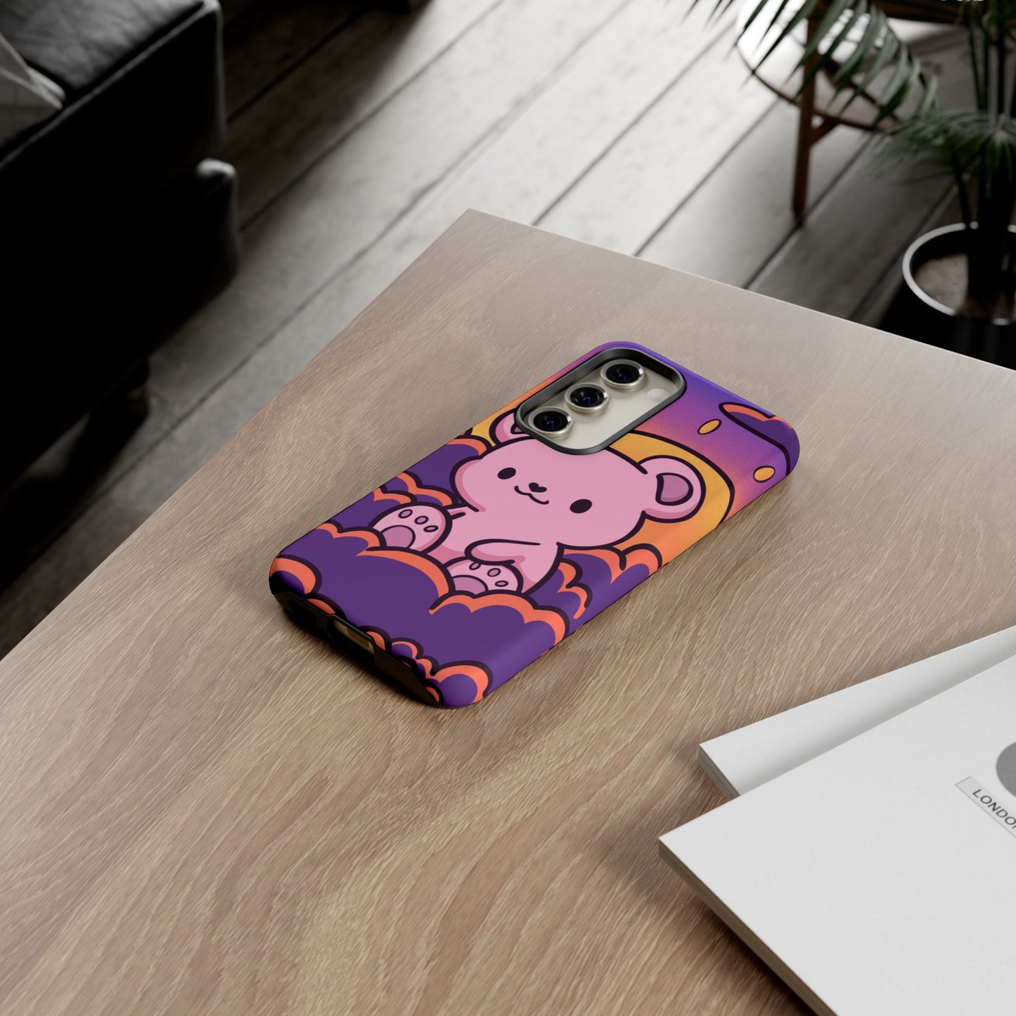 Cloud Cub Sunset Sky Bear Phone Case