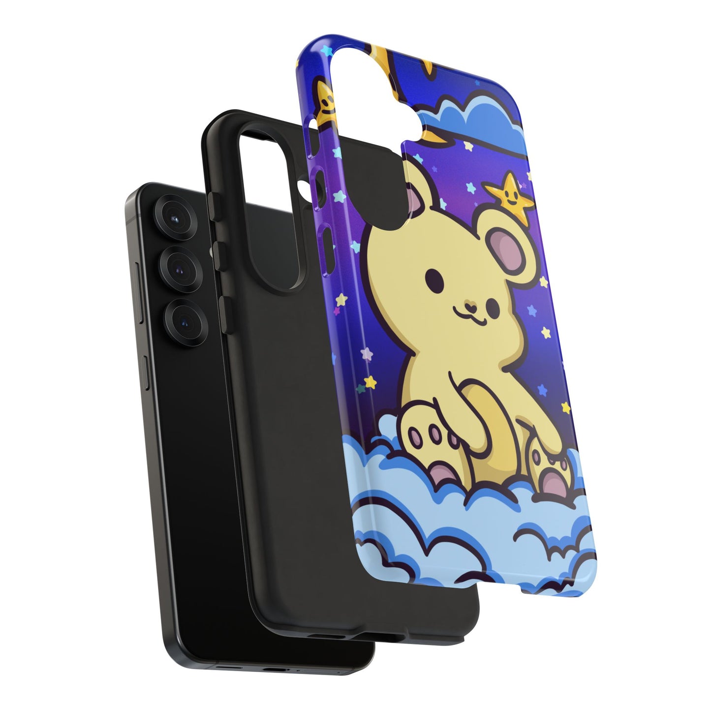 Cloud Cub Nighttime Sky Bear Phone Case