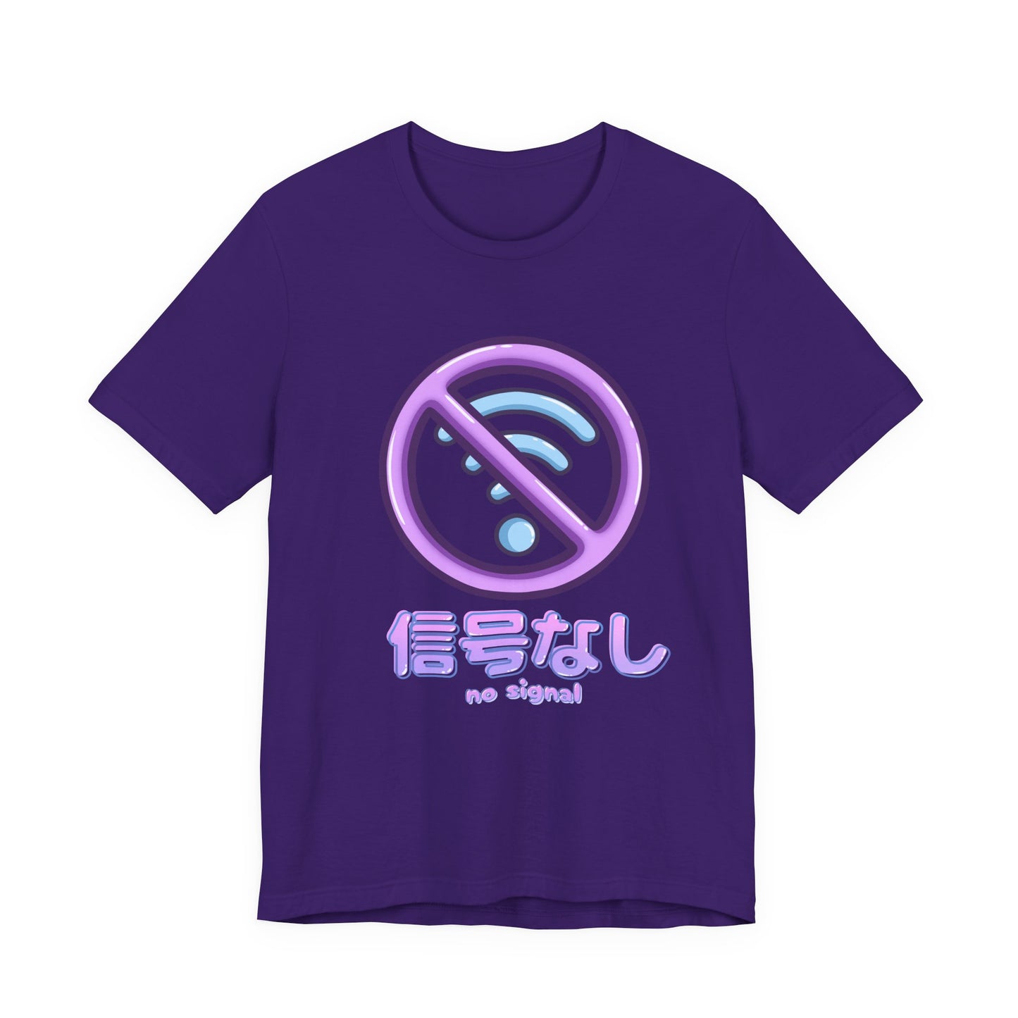 Cute No Signal Wifi T Shirt - Pink X Holic