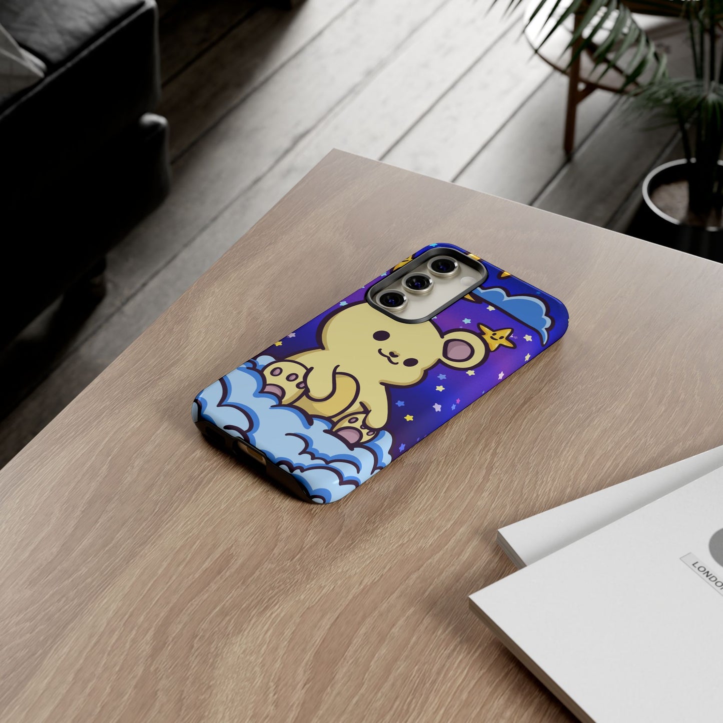 Cloud Cub Nighttime Sky Bear Phone Case