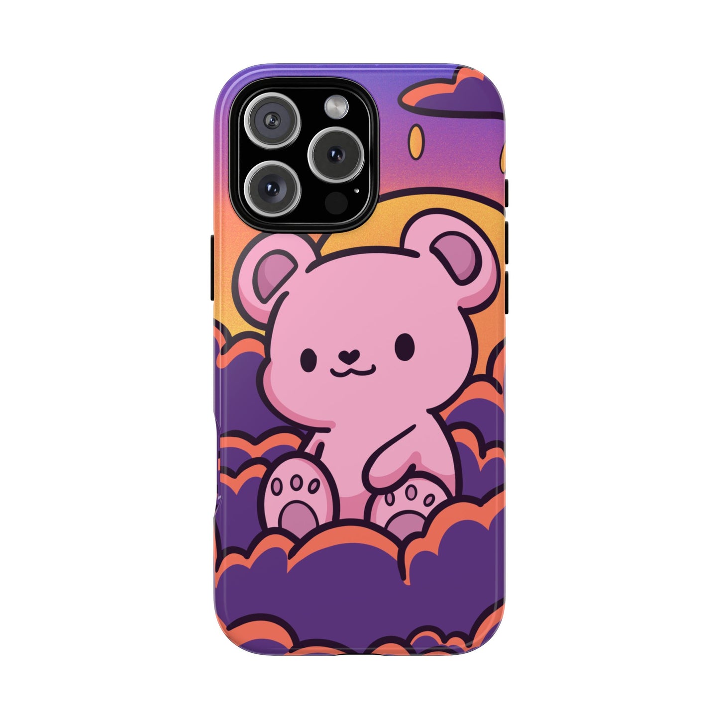 Cloud Cub Sunset Sky Bear Phone Case