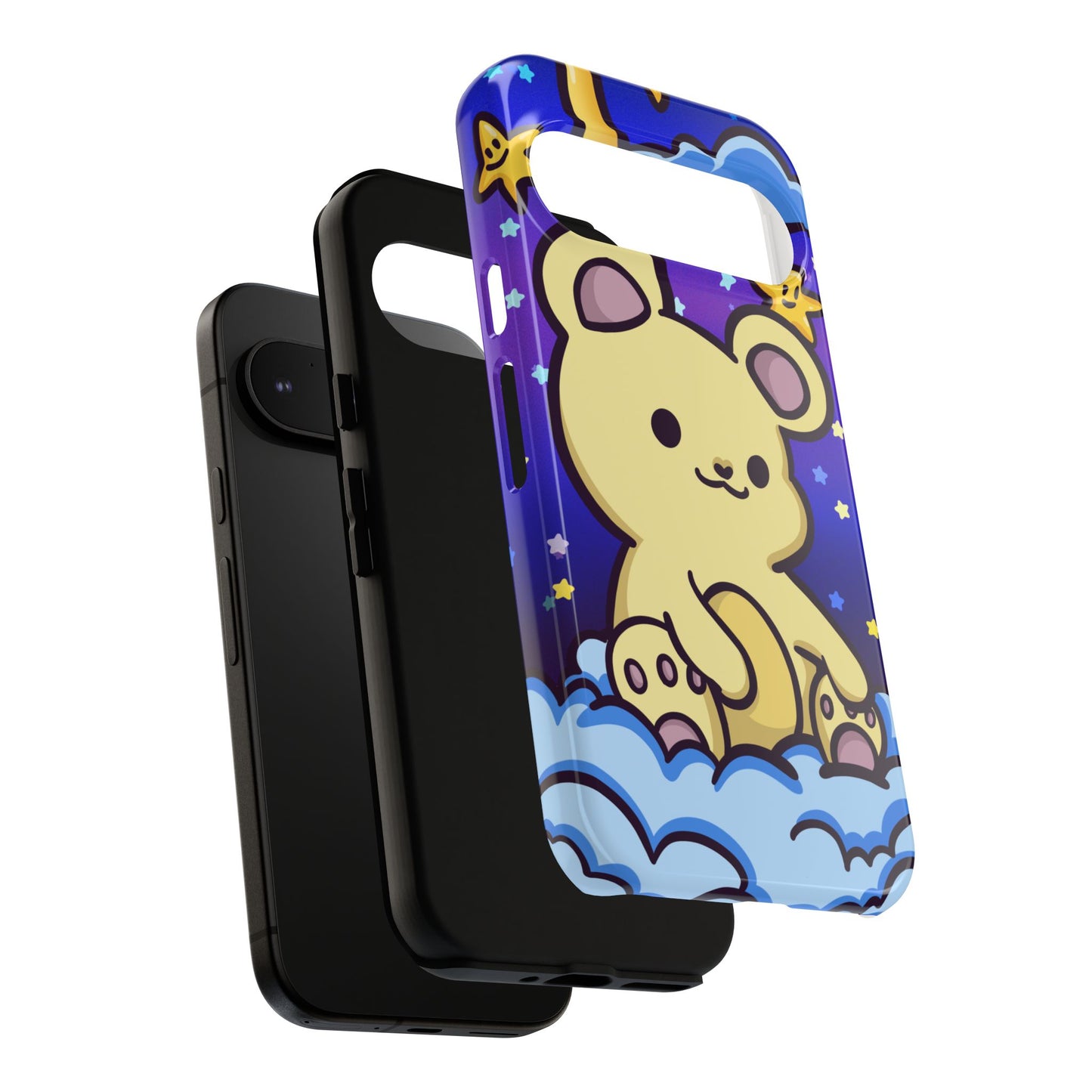 Cloud Cub Nighttime Sky Bear Phone Case