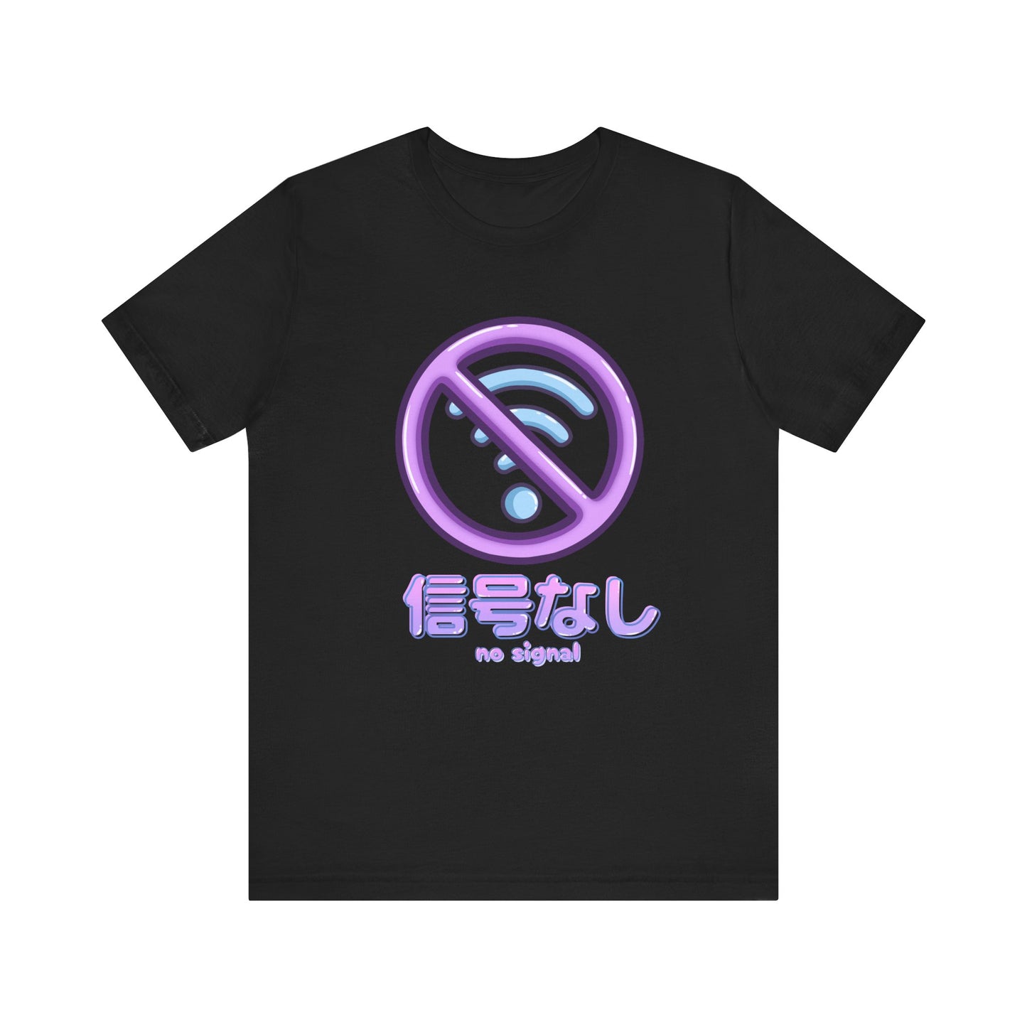 Cute No Signal Wifi T Shirt - Pink X Holic