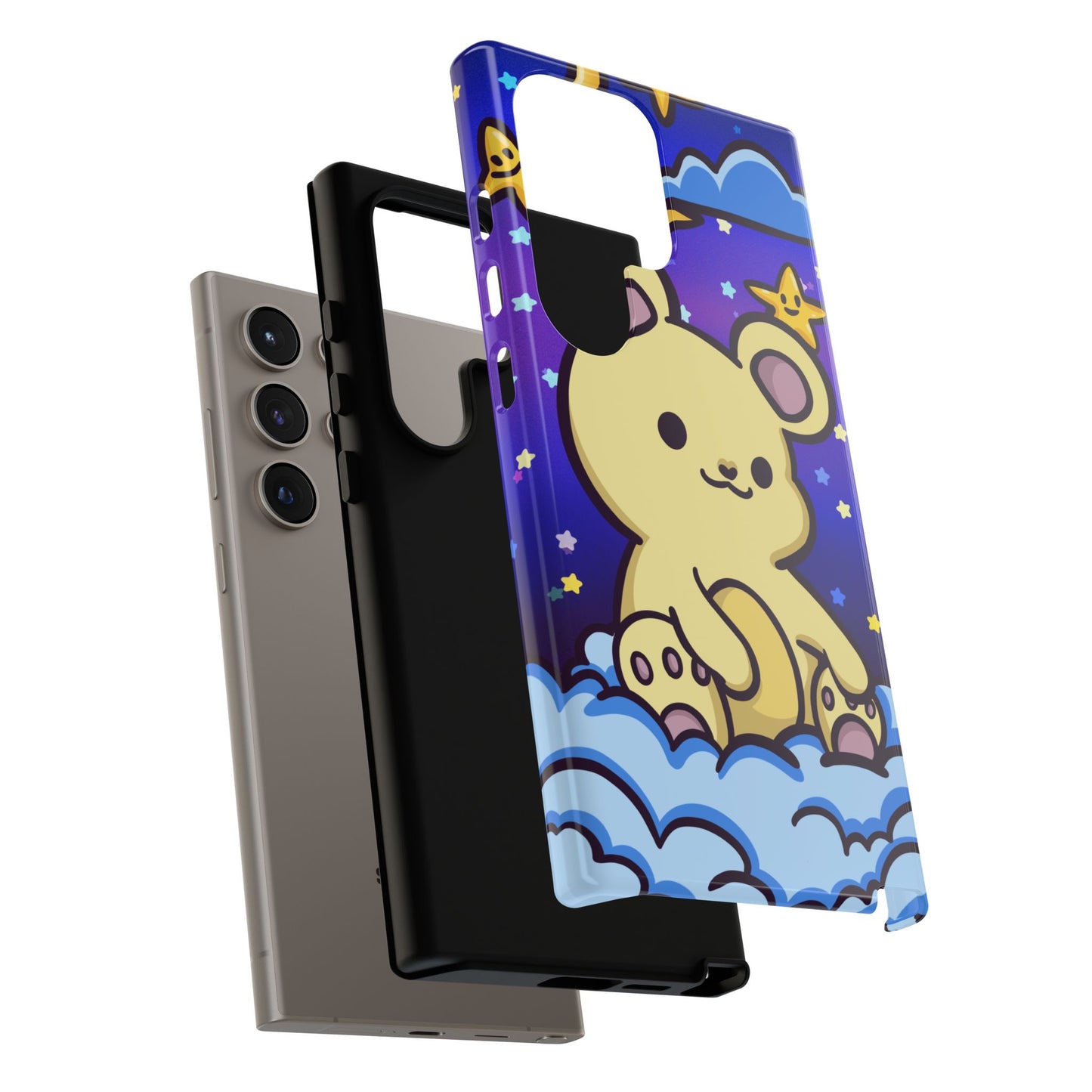 Cloud Cub Nighttime Sky Bear Phone Case