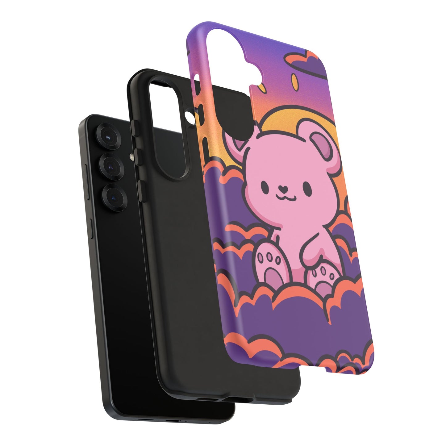 Cloud Cub Sunset Sky Bear Phone Case