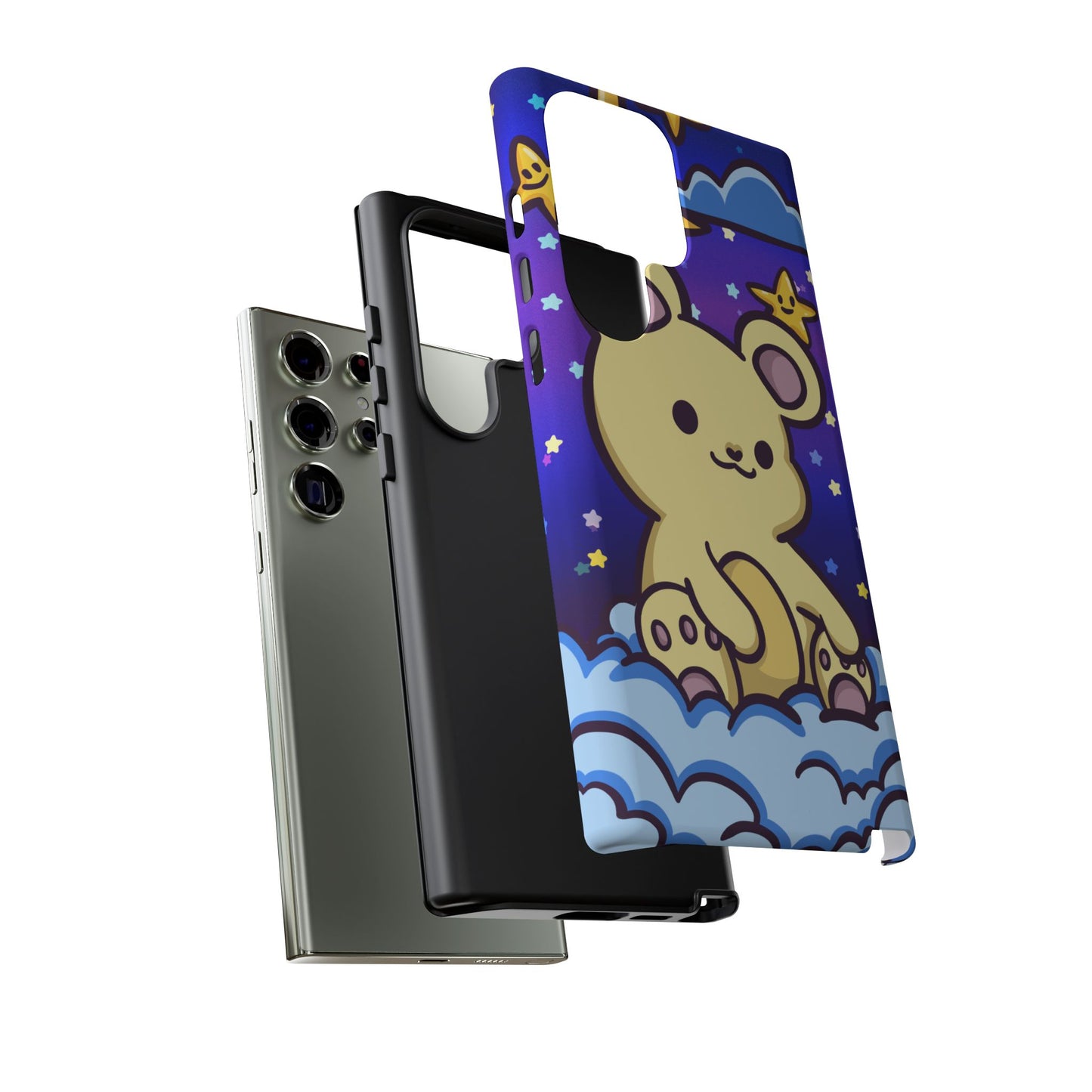 Cloud Cub Nighttime Sky Bear Phone Case