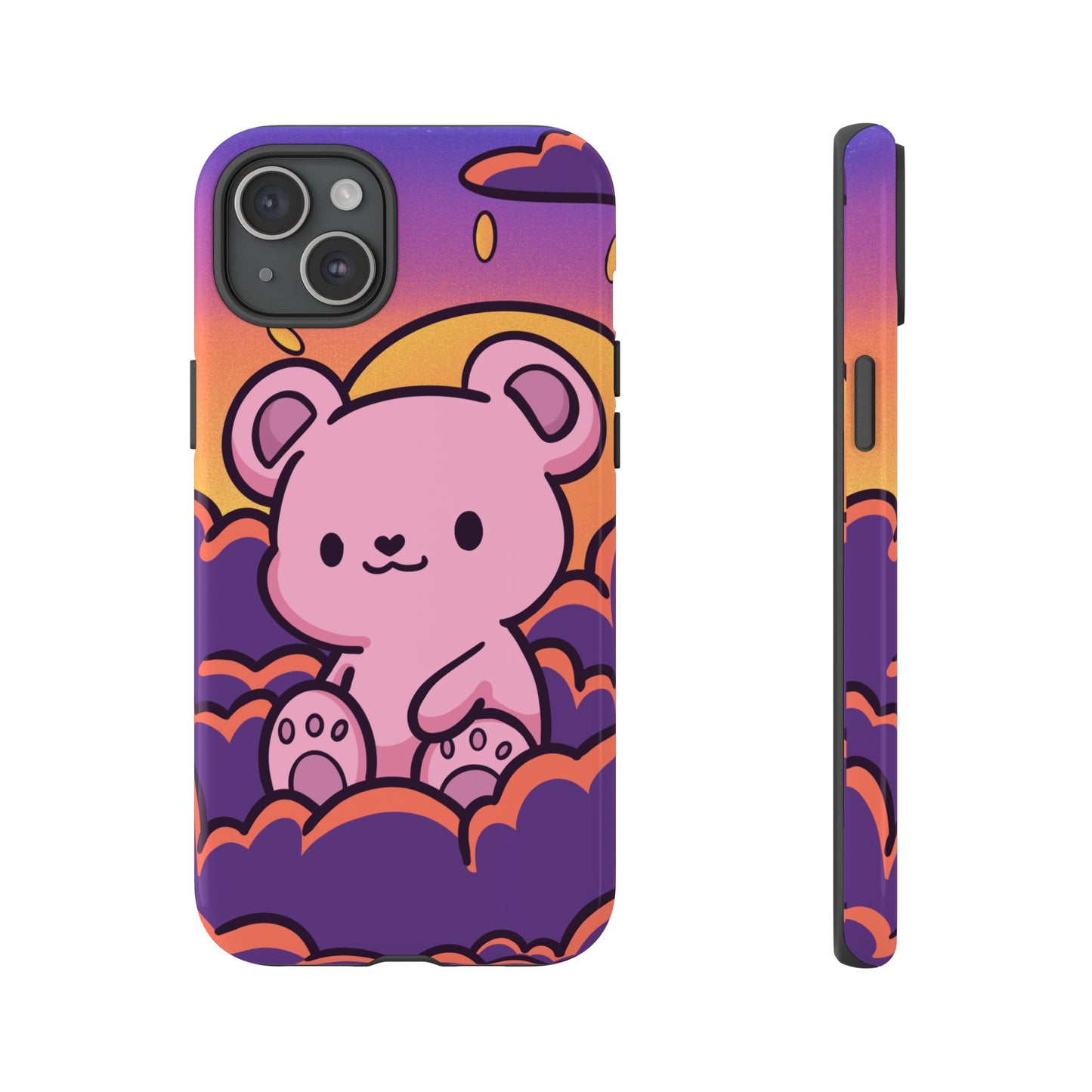 Cloud Cub Sunset Sky Bear Phone Case