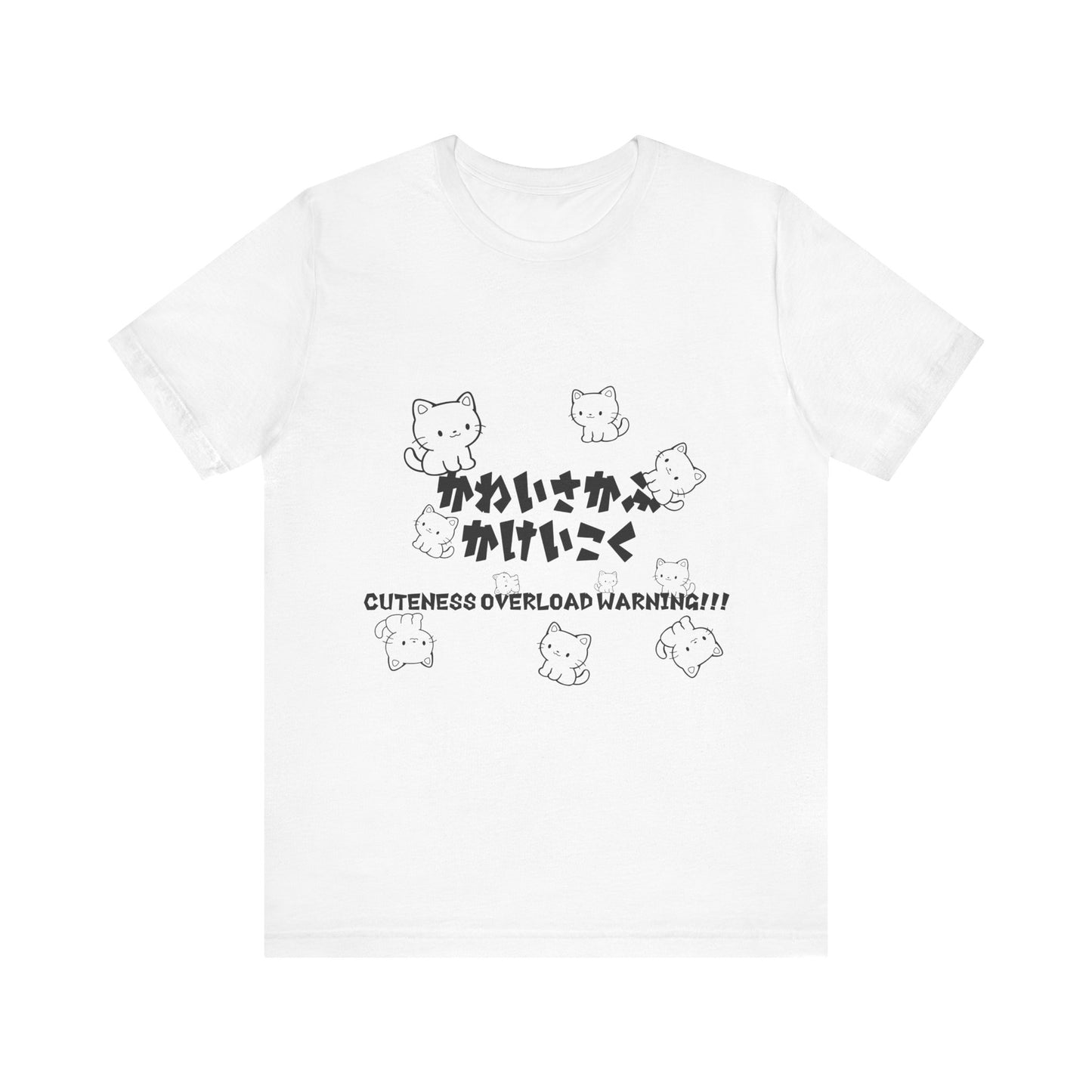 Cuteness Overload Warning Abundance of Cats Japanese T Shirt - Pink X Holic