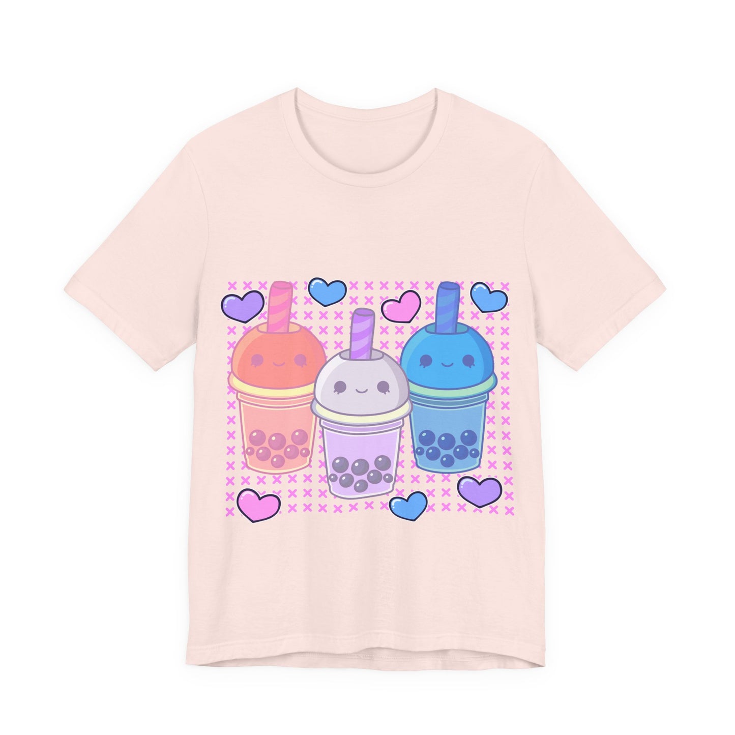 Cute Bubble Tea Kawaii T Shirt - Pink X Holic