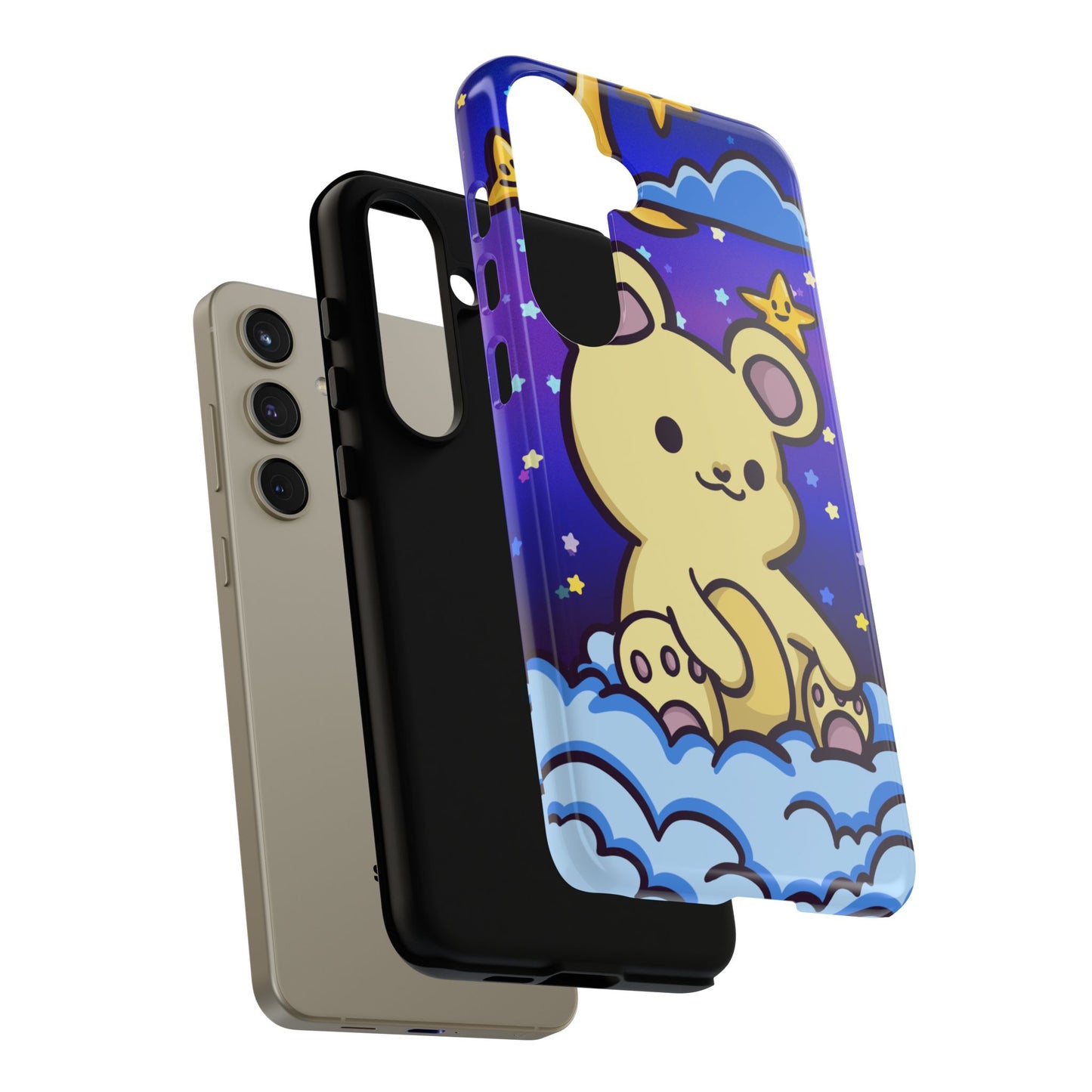 Cloud Cub Nighttime Sky Bear Phone Case