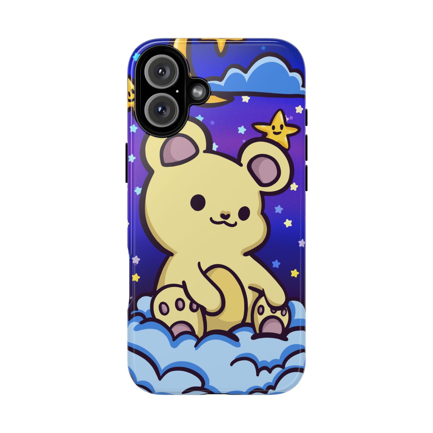 Cloud Cub Nighttime Sky Bear Phone Case