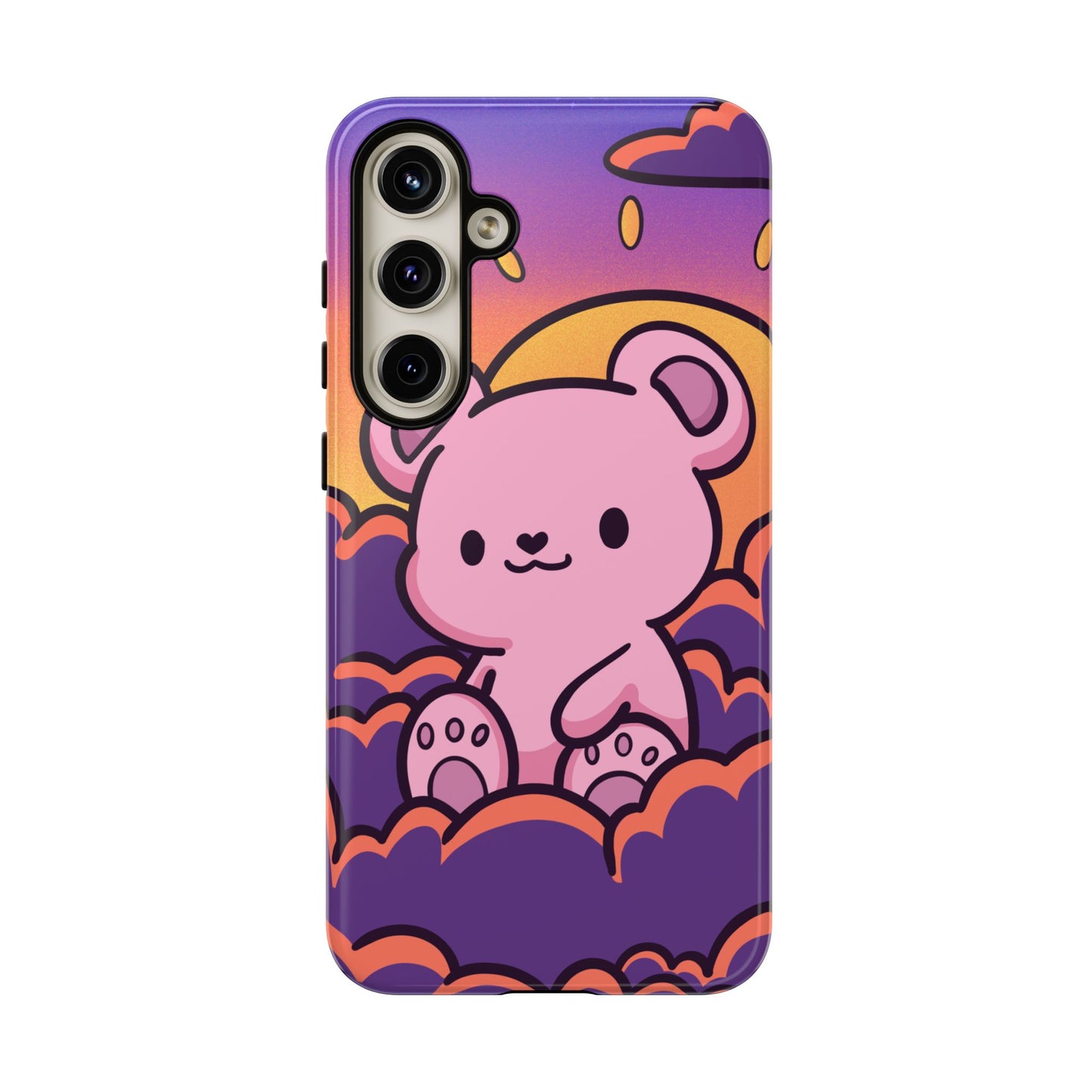 Cloud Cub Sunset Sky Bear Phone Case