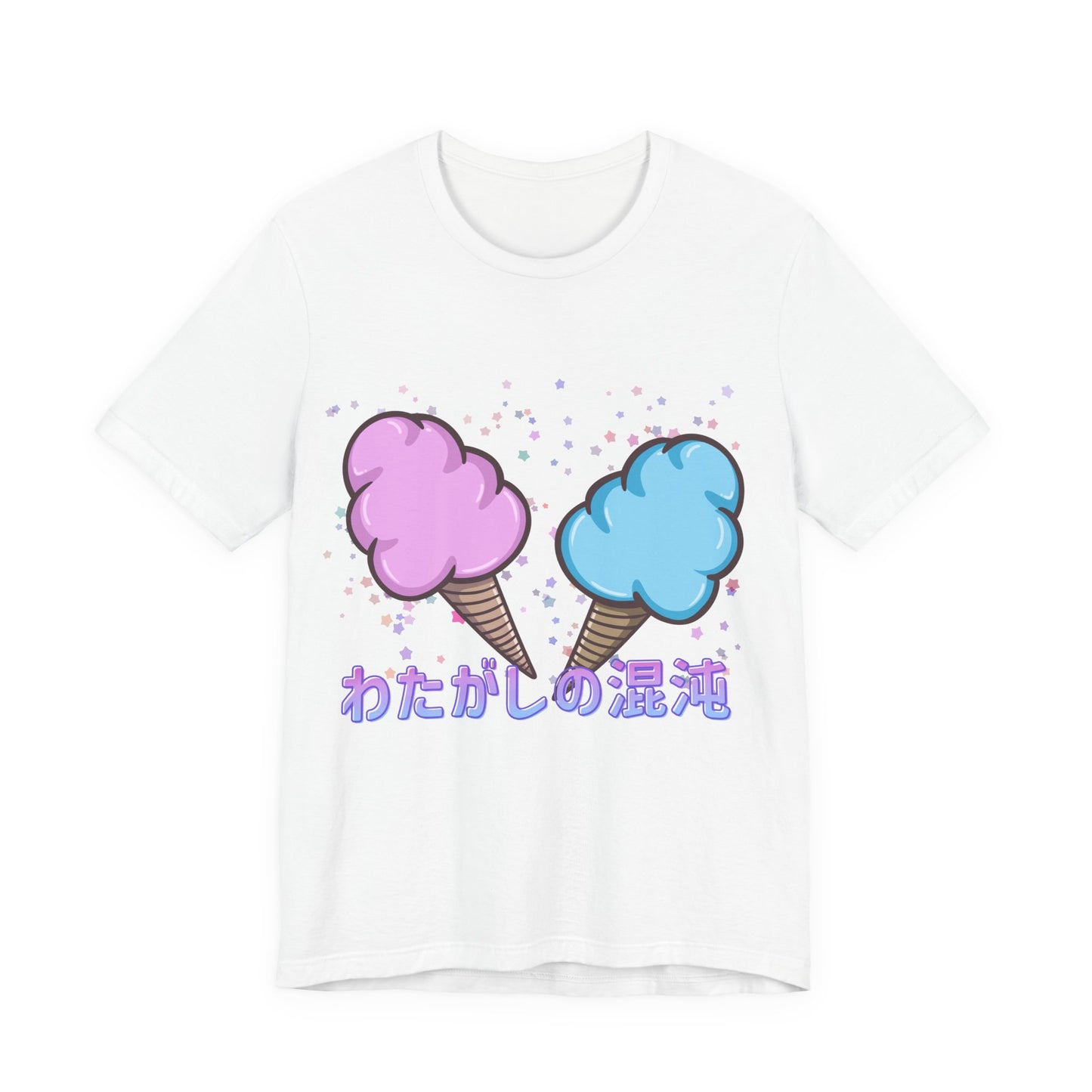Cotton Candy Chaos in Japanese T Shirt - Pink X Holic