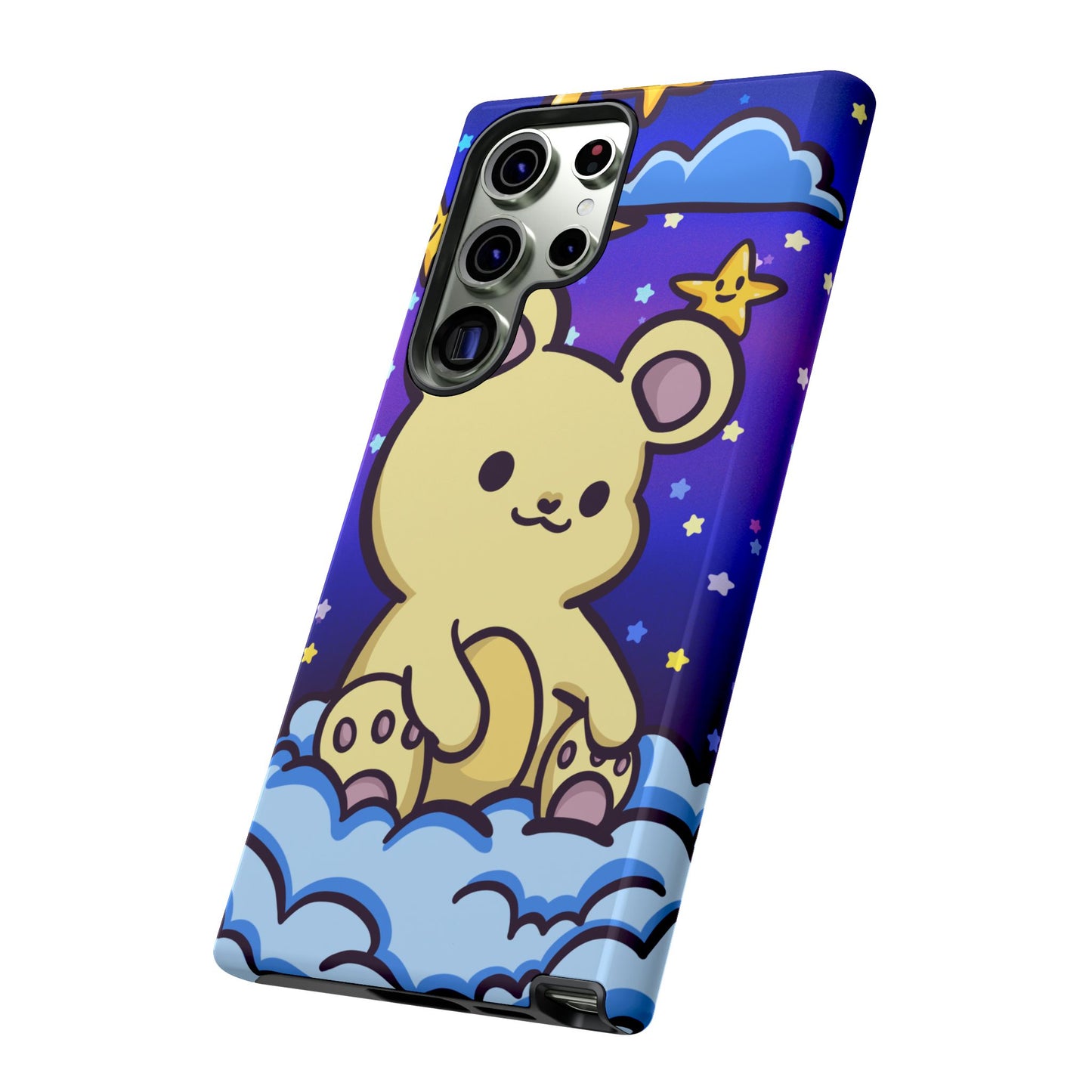 Cloud Cub Nighttime Sky Bear Phone Case