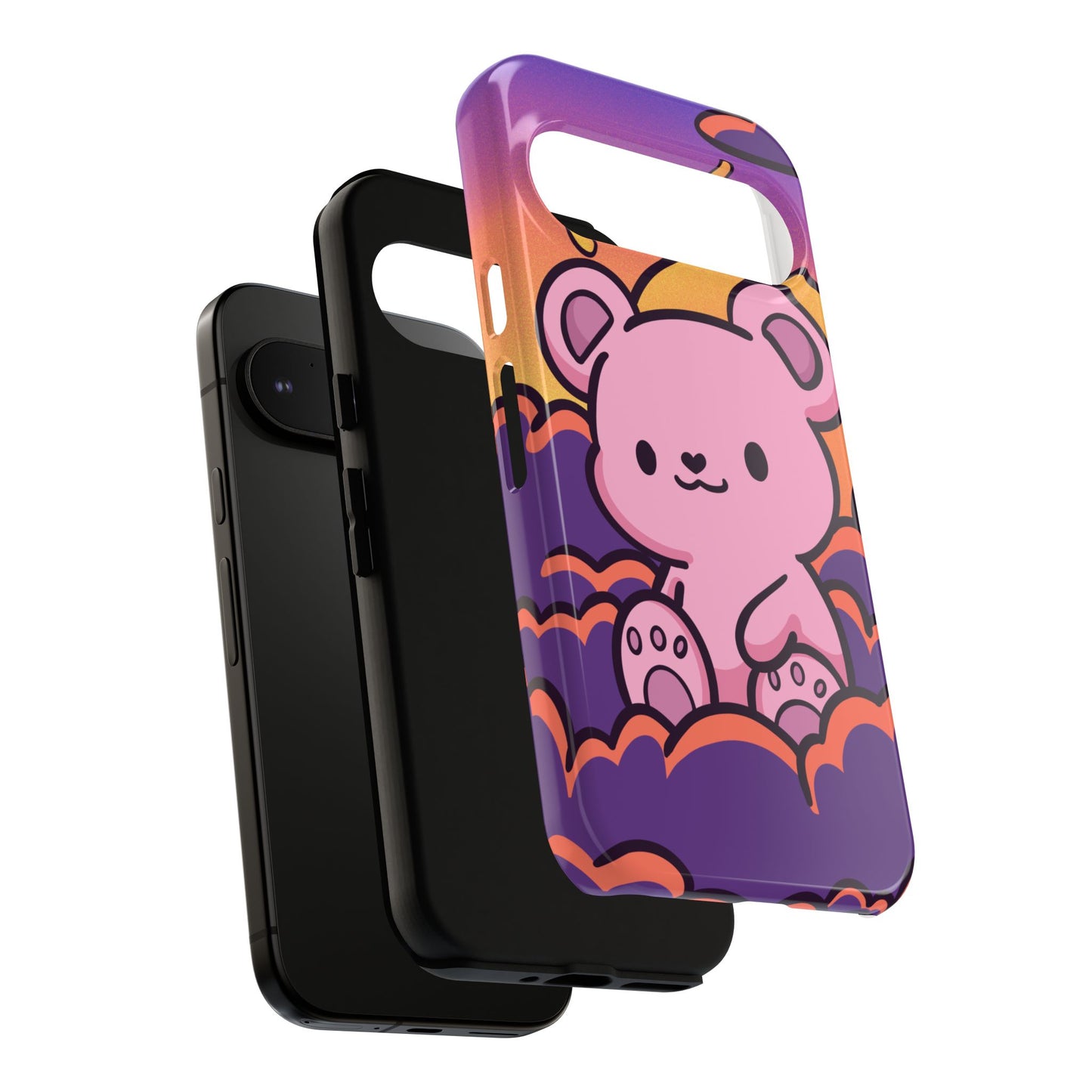 Cloud Cub Sunset Sky Bear Phone Case