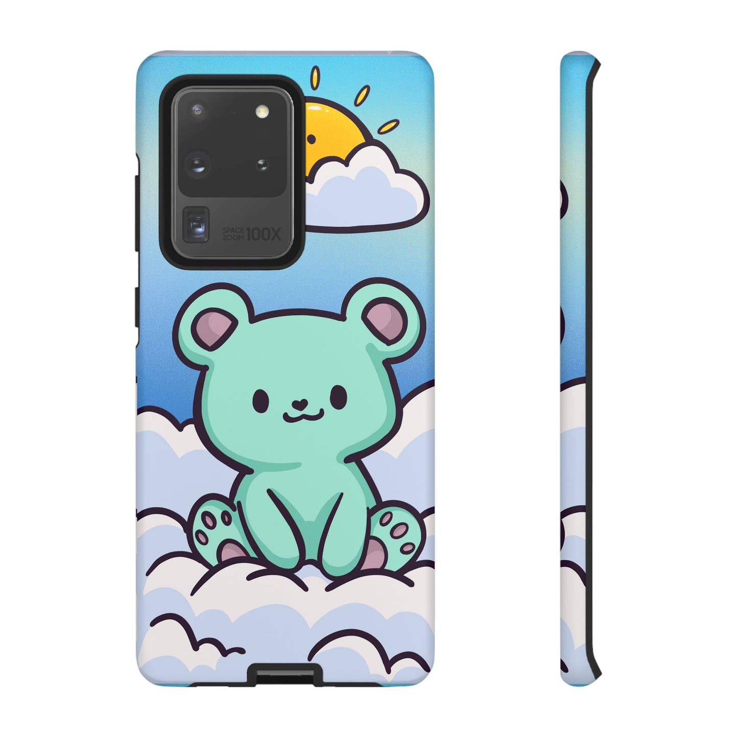 Cloud Cub Morning Sky Bear Phone Case - Pink X Holic