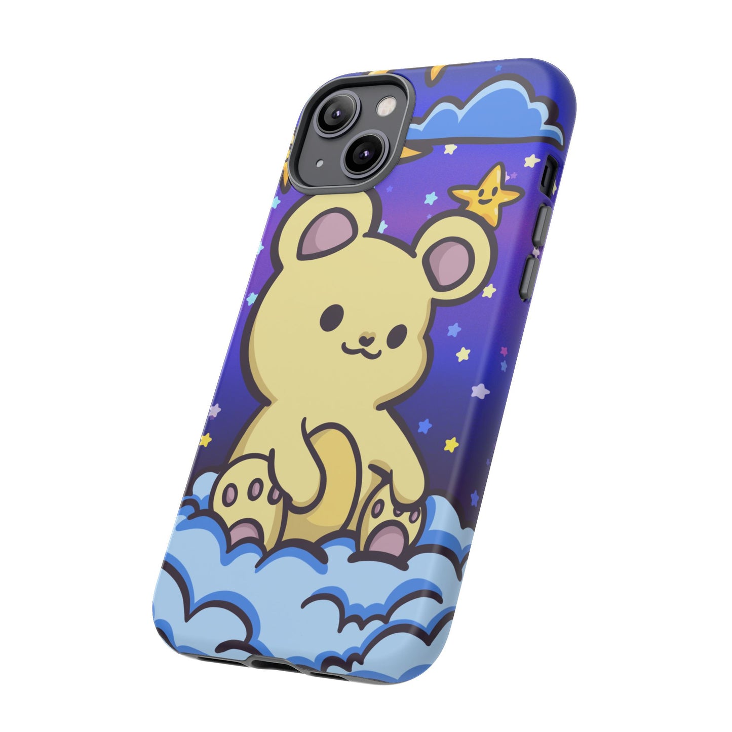 Cloud Cub Nighttime Sky Bear Phone Case