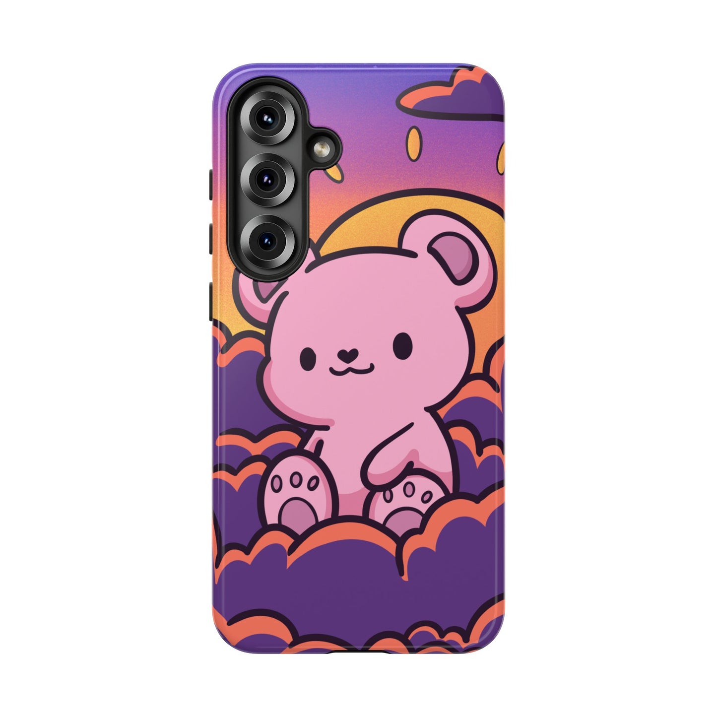 Cloud Cub Sunset Sky Bear Phone Case