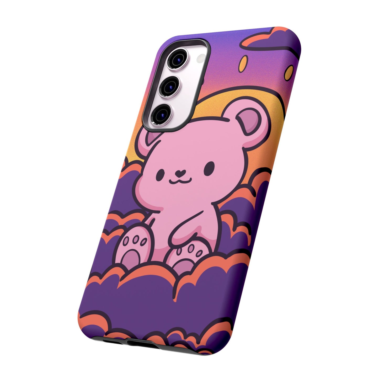 Cloud Cub Sunset Sky Bear Phone Case