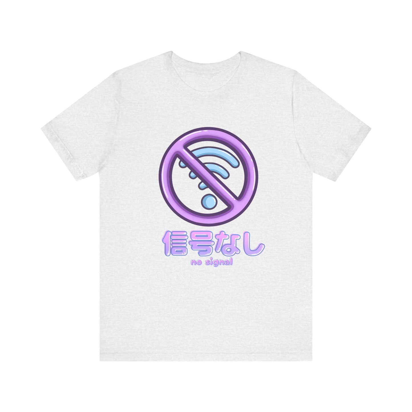 Cute No Signal Wifi T Shirt - Pink X Holic