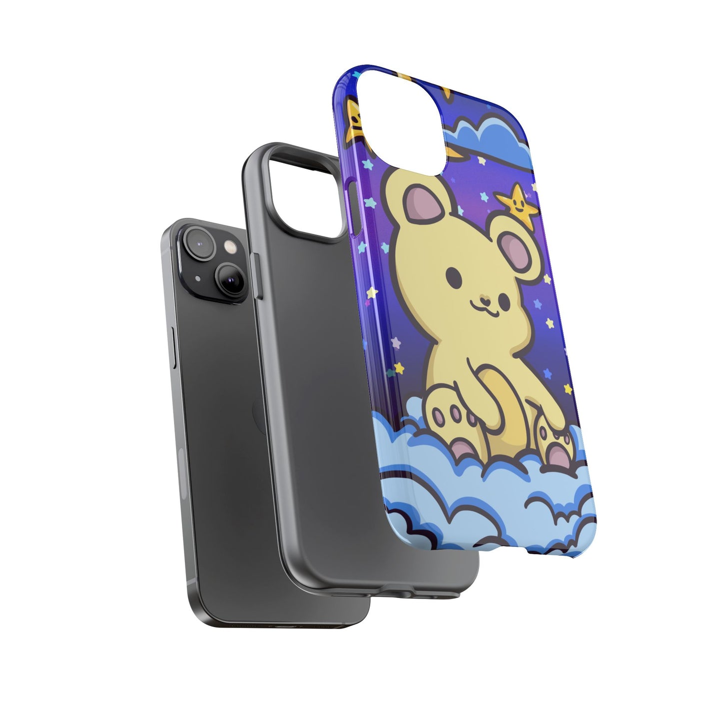 Cloud Cub Nighttime Sky Bear Phone Case