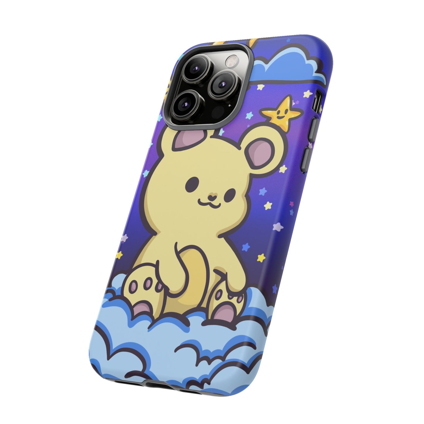 Cloud Cub Nighttime Sky Bear Phone Case