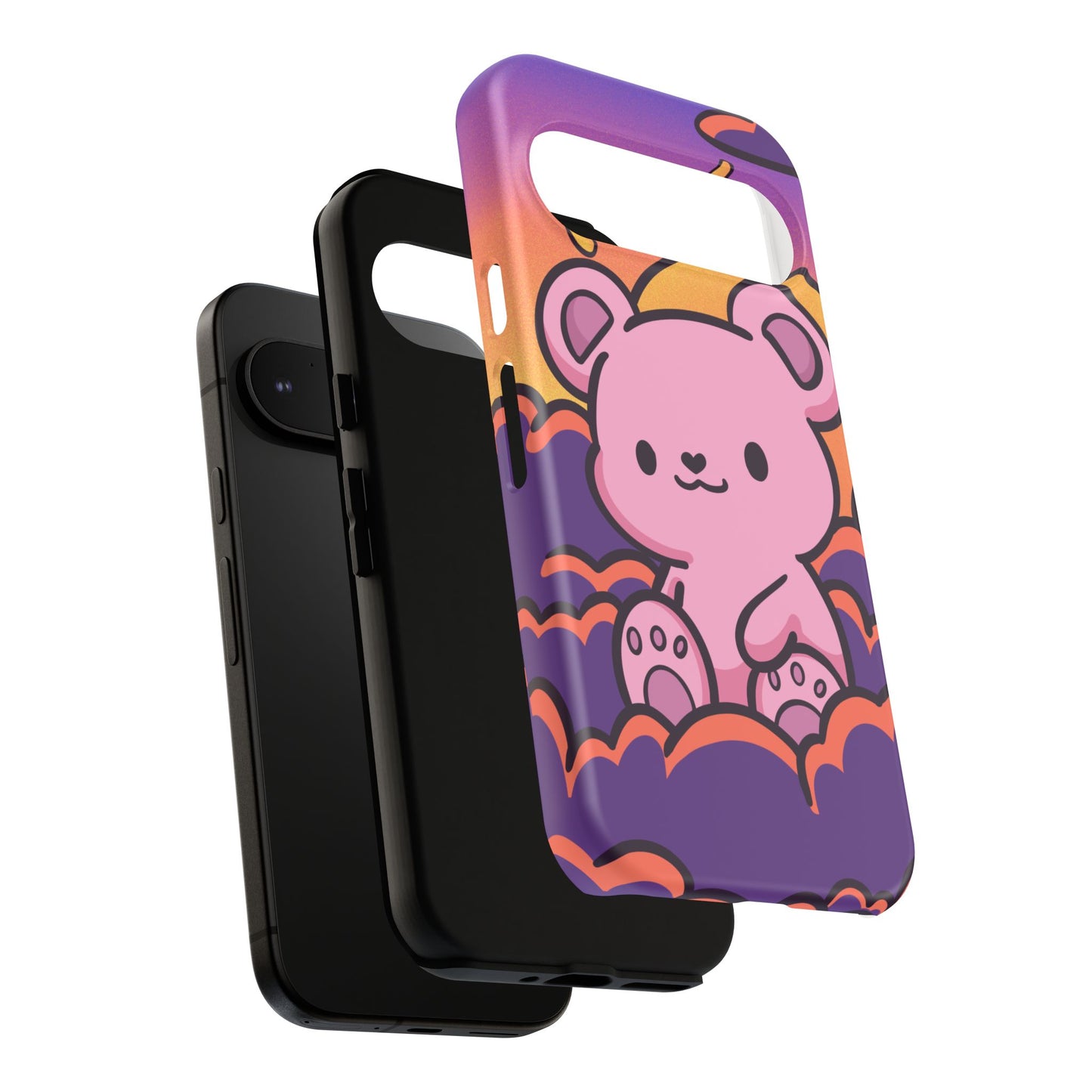 Cloud Cub Sunset Sky Bear Phone Case