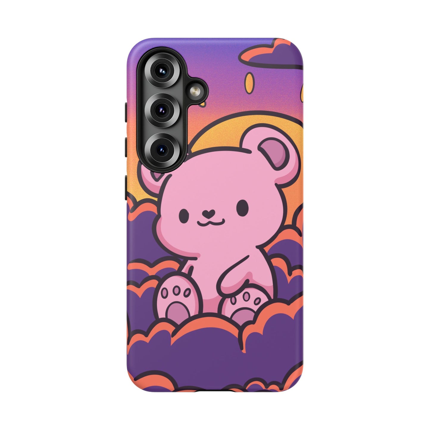 Cloud Cub Sunset Sky Bear Phone Case