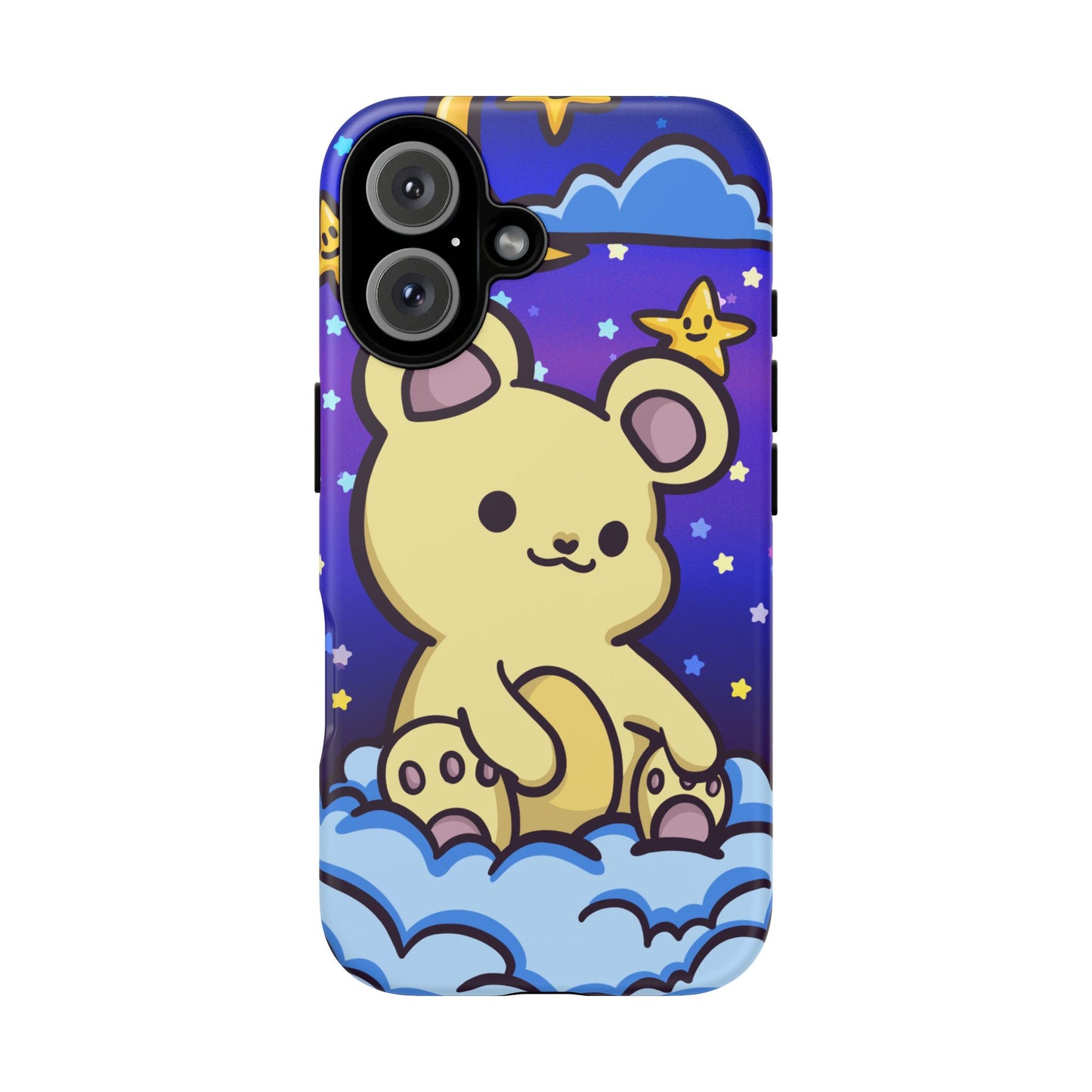 Cloud Cub Nighttime Sky Bear Phone Case