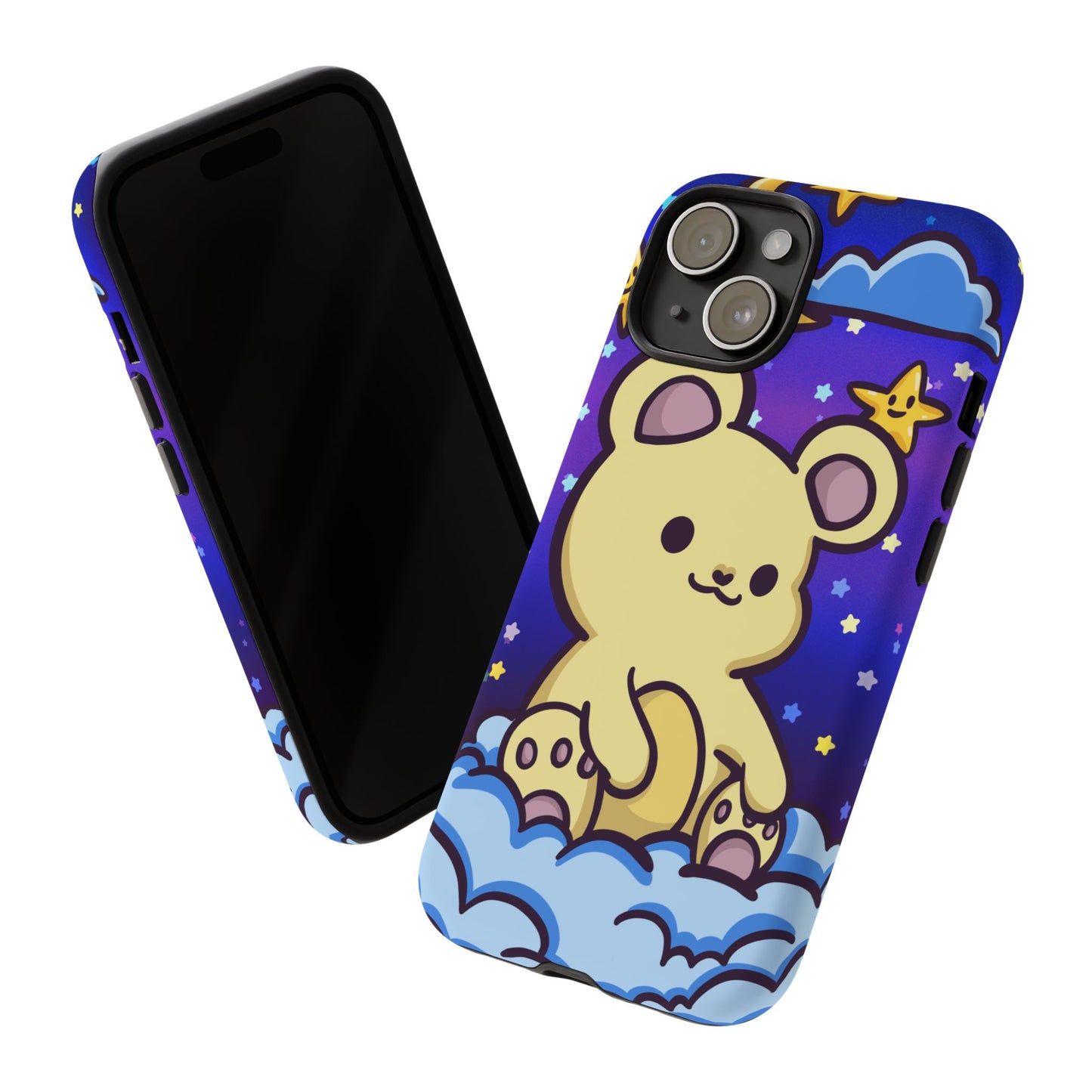 Cloud Cub Nighttime Sky Bear Phone Case